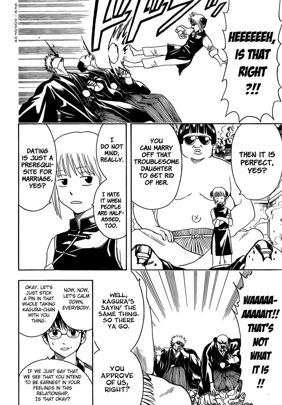Halaman dari Gintama Chapter 421