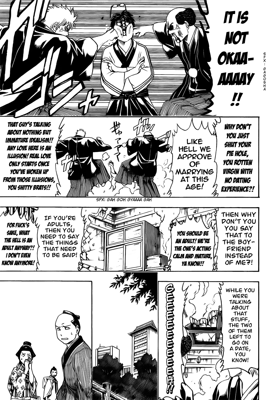 Halaman dari Gintama Chapter 421