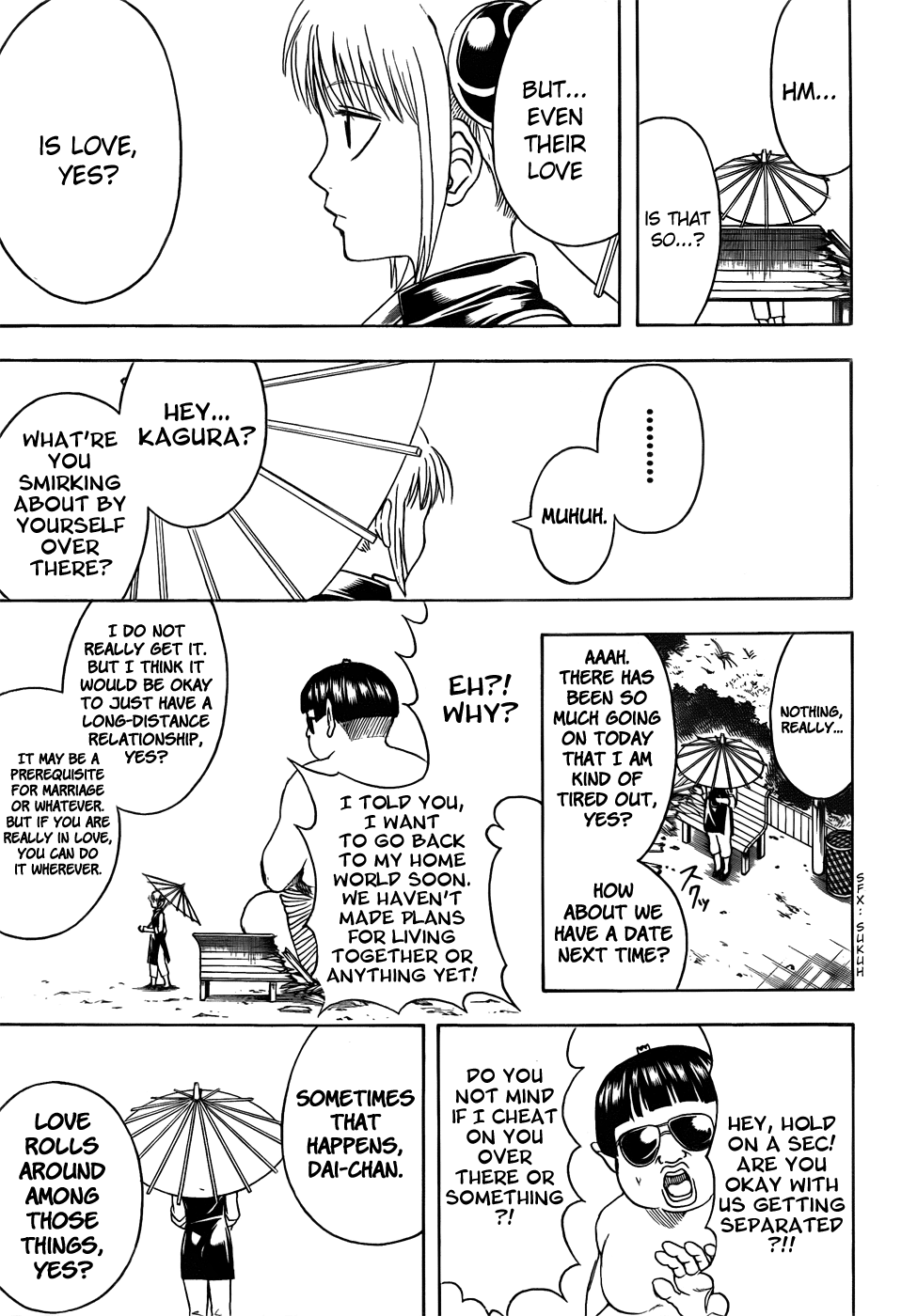 Halaman dari Gintama Chapter 421