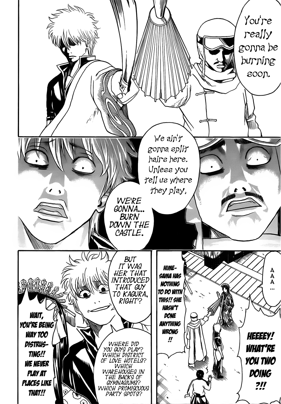 Halaman dari Gintama Chapter 421