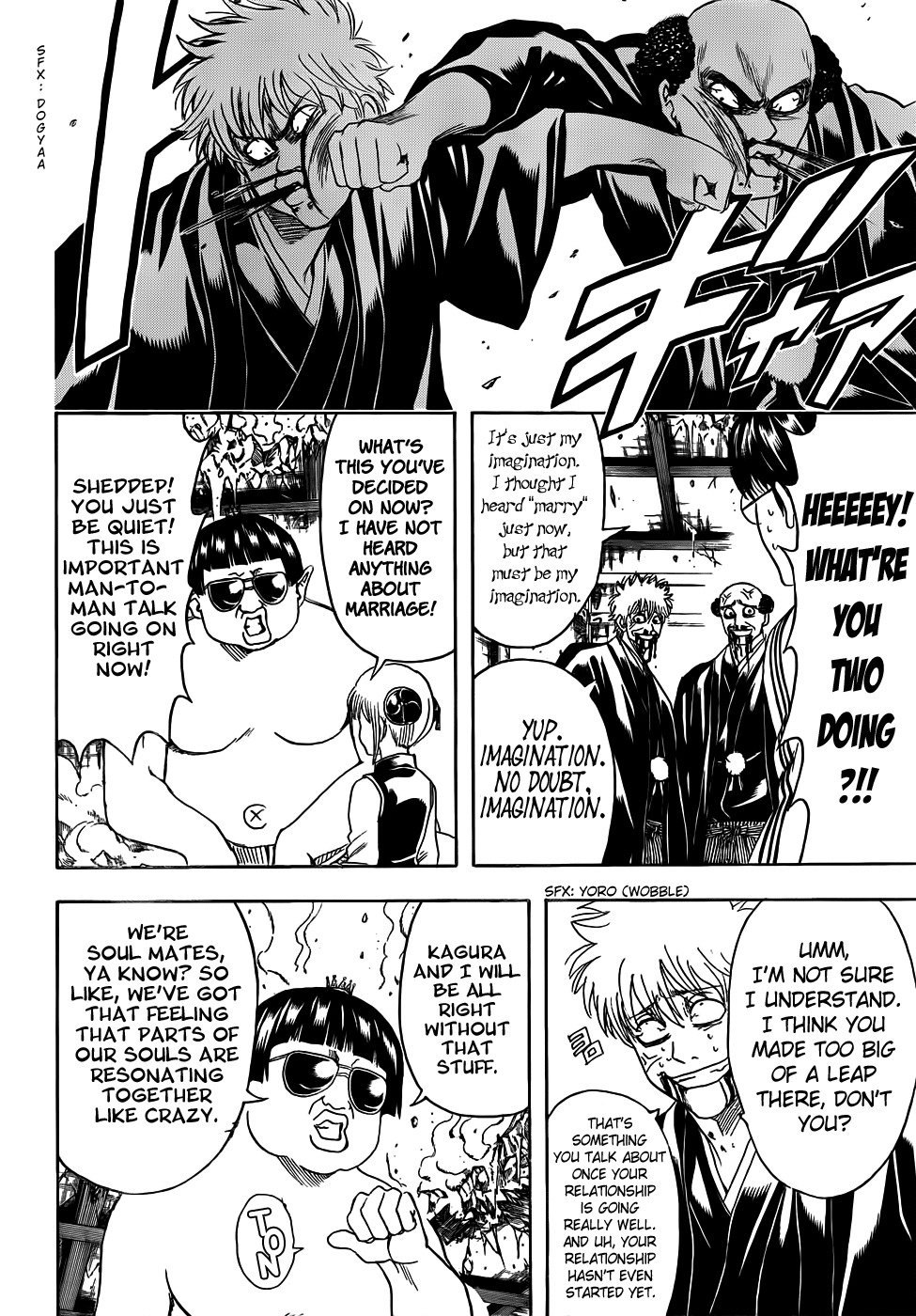 Halaman dari Gintama Chapter 421