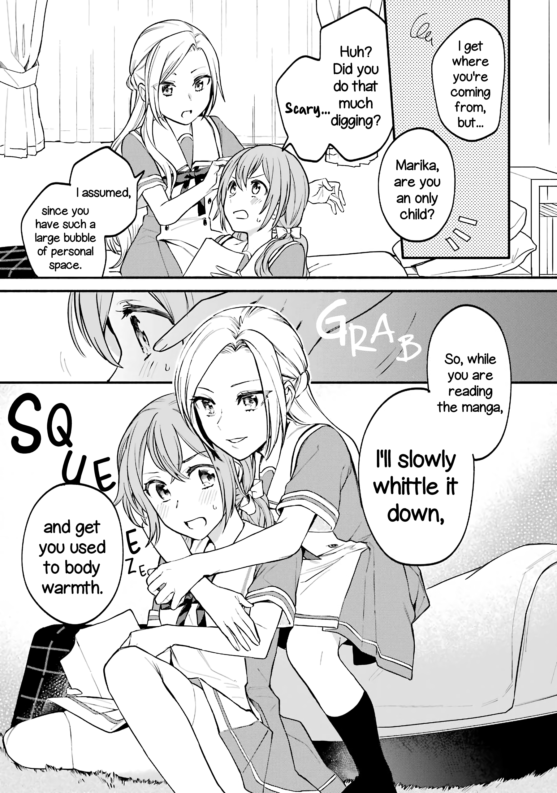 Halaman dari Onna Doushi toka Arienai desho to Iiharu Onnanoko wo, Hyakunichikan de Tetteiteki ni Otosu Yuri no Ohanashi Chapter 2