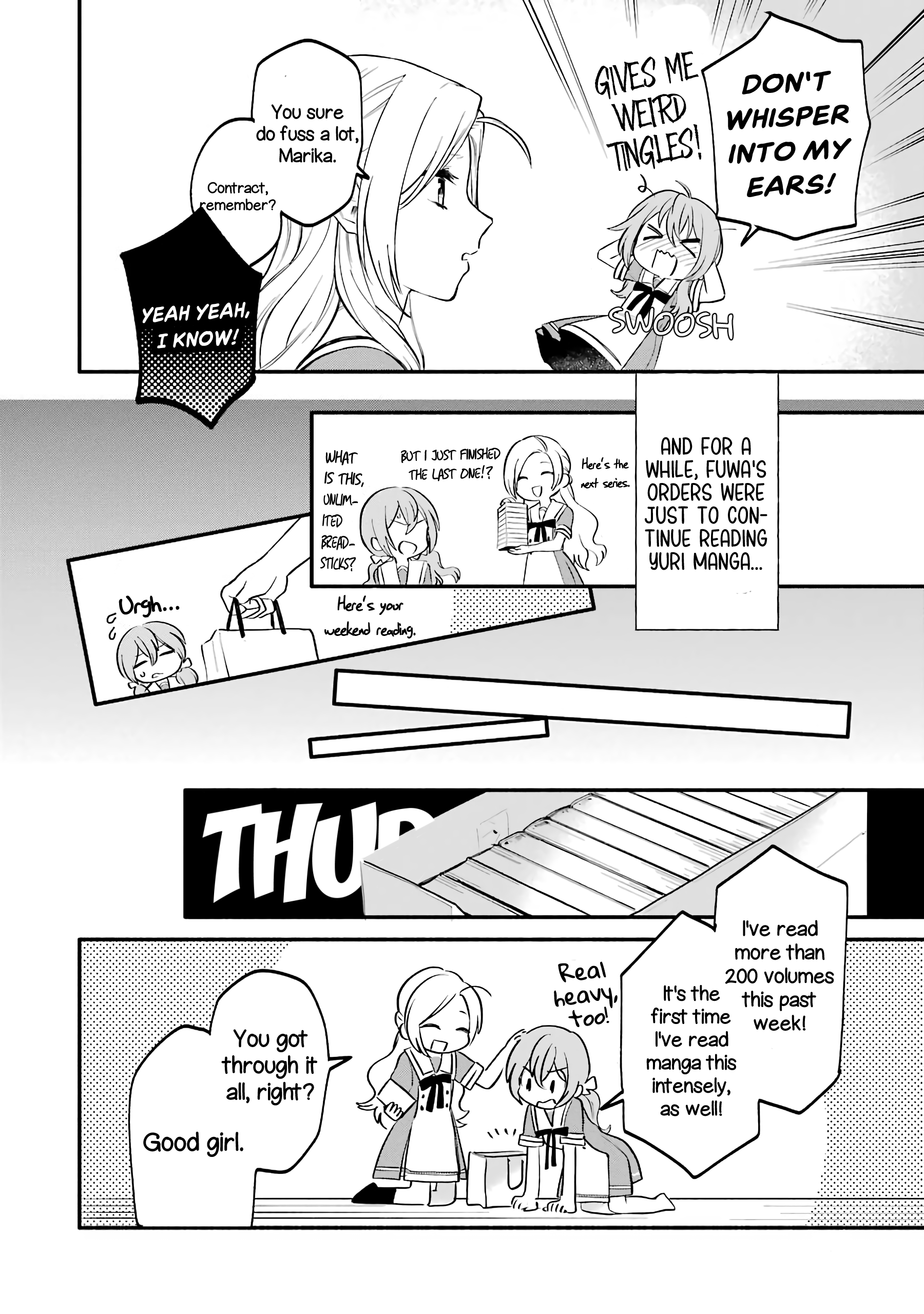 Halaman dari Onna Doushi toka Arienai desho to Iiharu Onnanoko wo, Hyakunichikan de Tetteiteki ni Otosu Yuri no Ohanashi Chapter 2