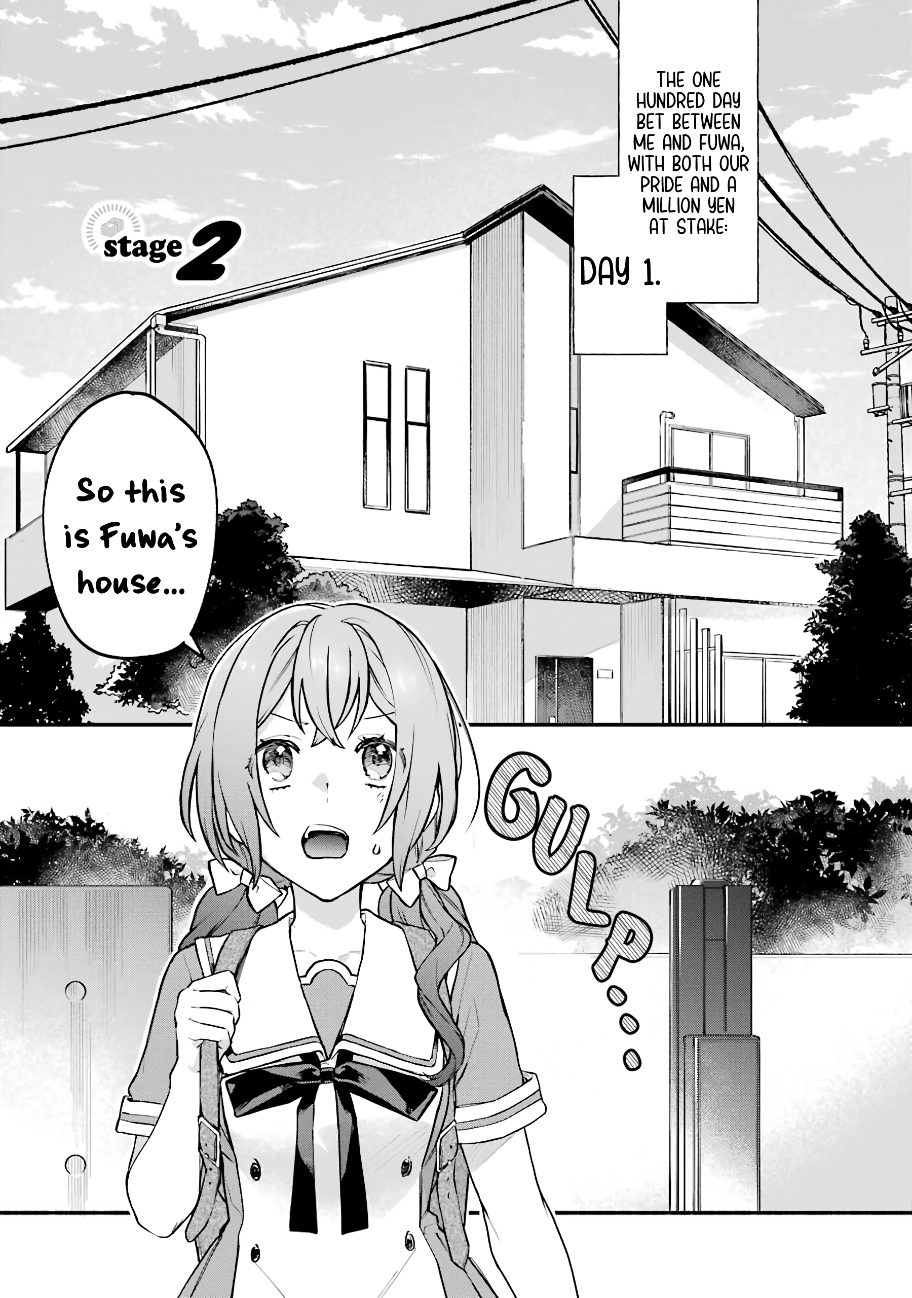 Halaman dari Onna Doushi toka Arienai desho to Iiharu Onnanoko wo, Hyakunichikan de Tetteiteki ni Otosu Yuri no Ohanashi Chapter 2
