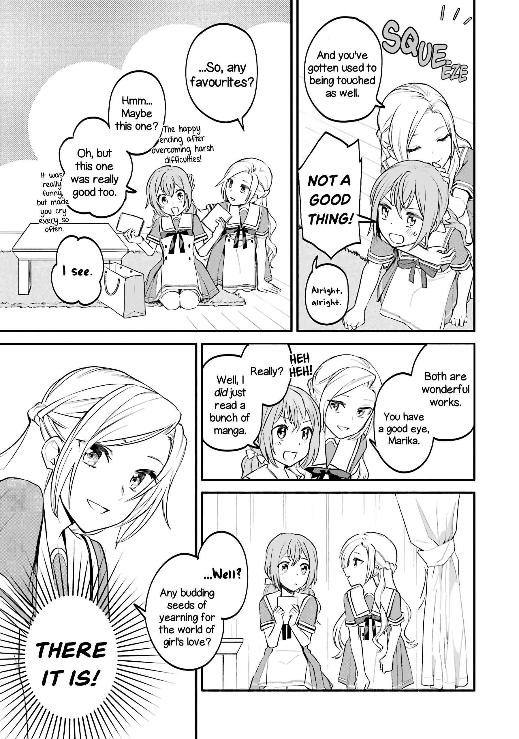 Halaman dari Onna Doushi toka Arienai desho to Iiharu Onnanoko wo, Hyakunichikan de Tetteiteki ni Otosu Yuri no Ohanashi Chapter 2