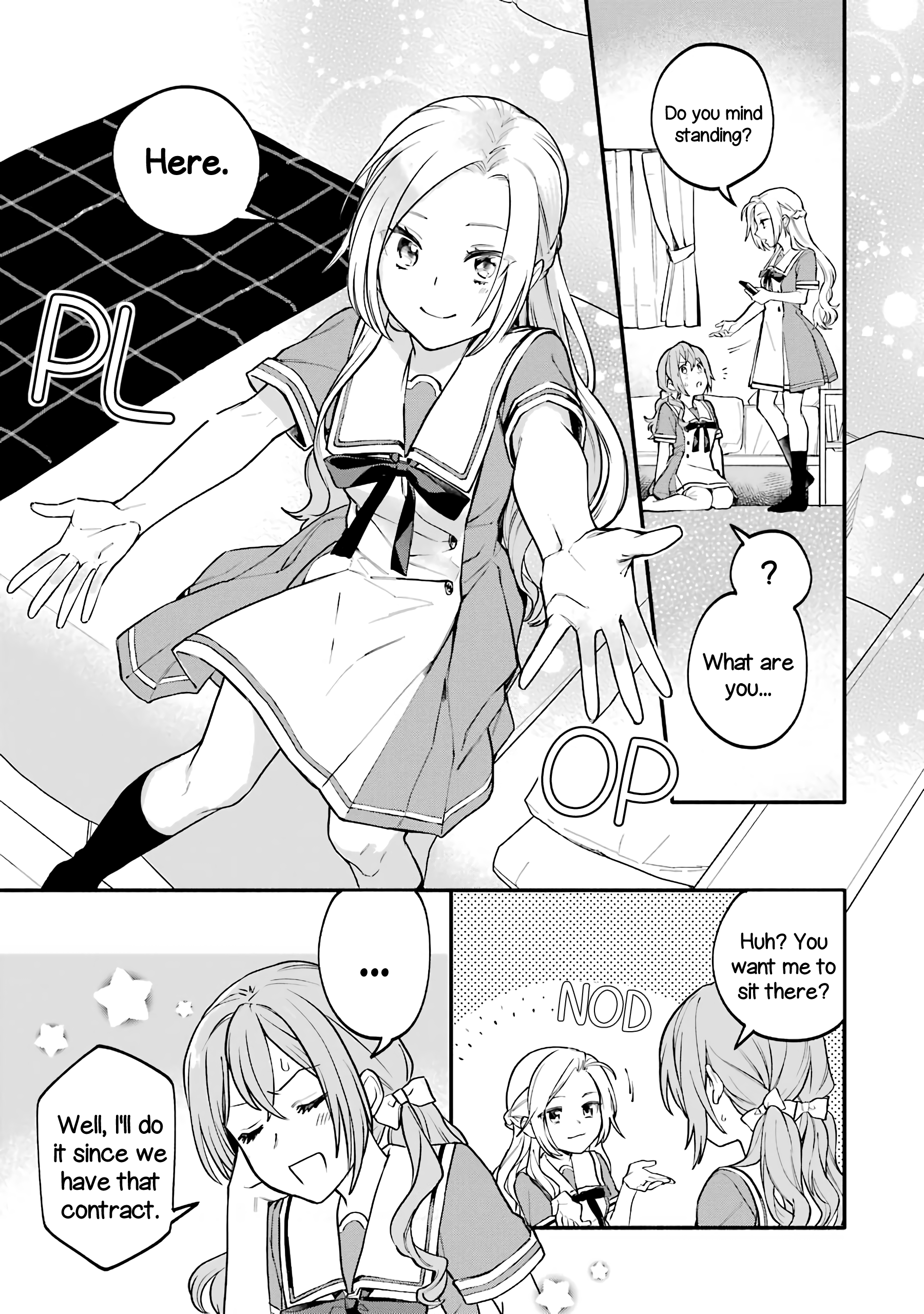 Halaman dari Onna Doushi toka Arienai desho to Iiharu Onnanoko wo, Hyakunichikan de Tetteiteki ni Otosu Yuri no Ohanashi Chapter 2