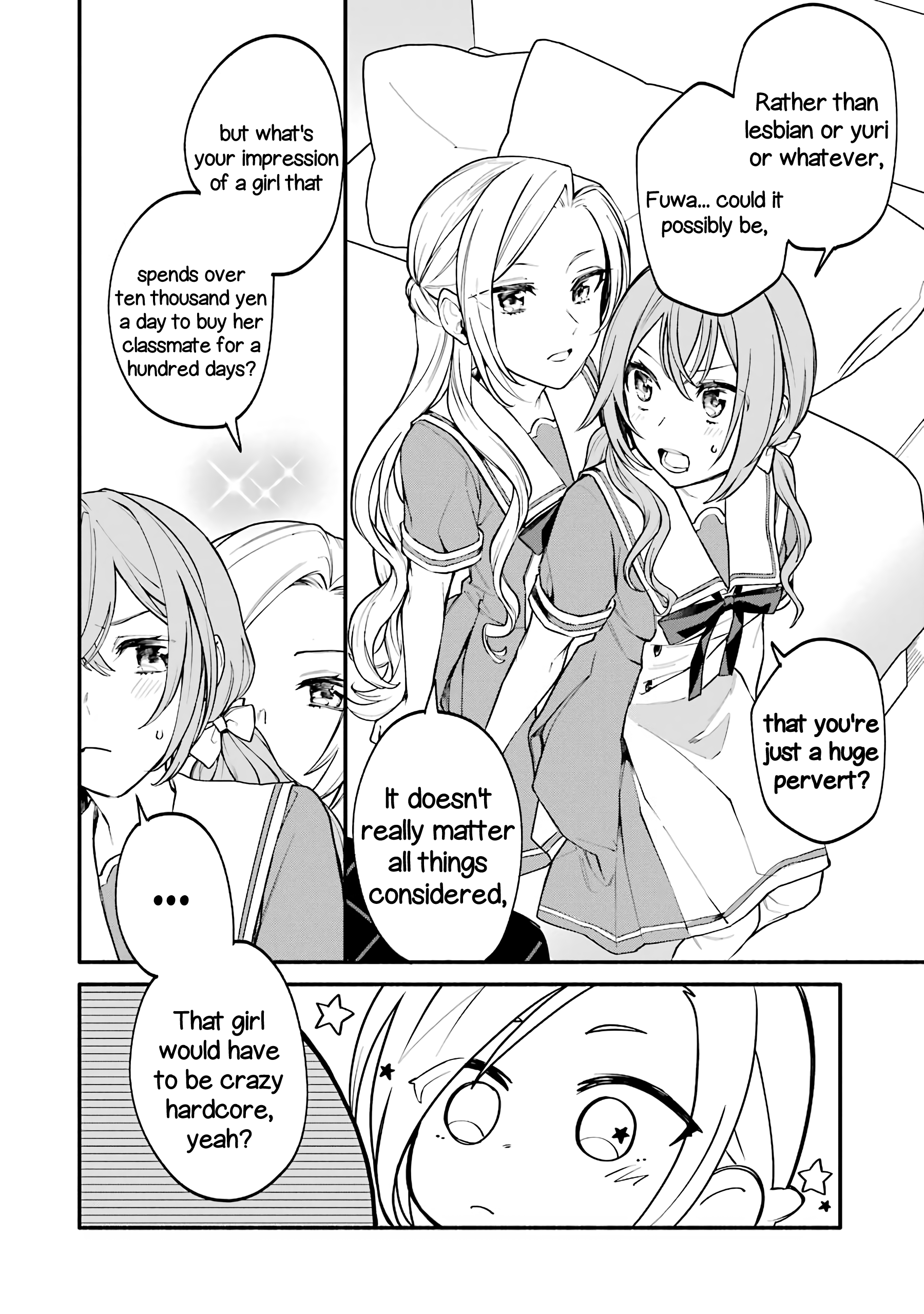 Halaman dari Onna Doushi toka Arienai desho to Iiharu Onnanoko wo, Hyakunichikan de Tetteiteki ni Otosu Yuri no Ohanashi Chapter 2