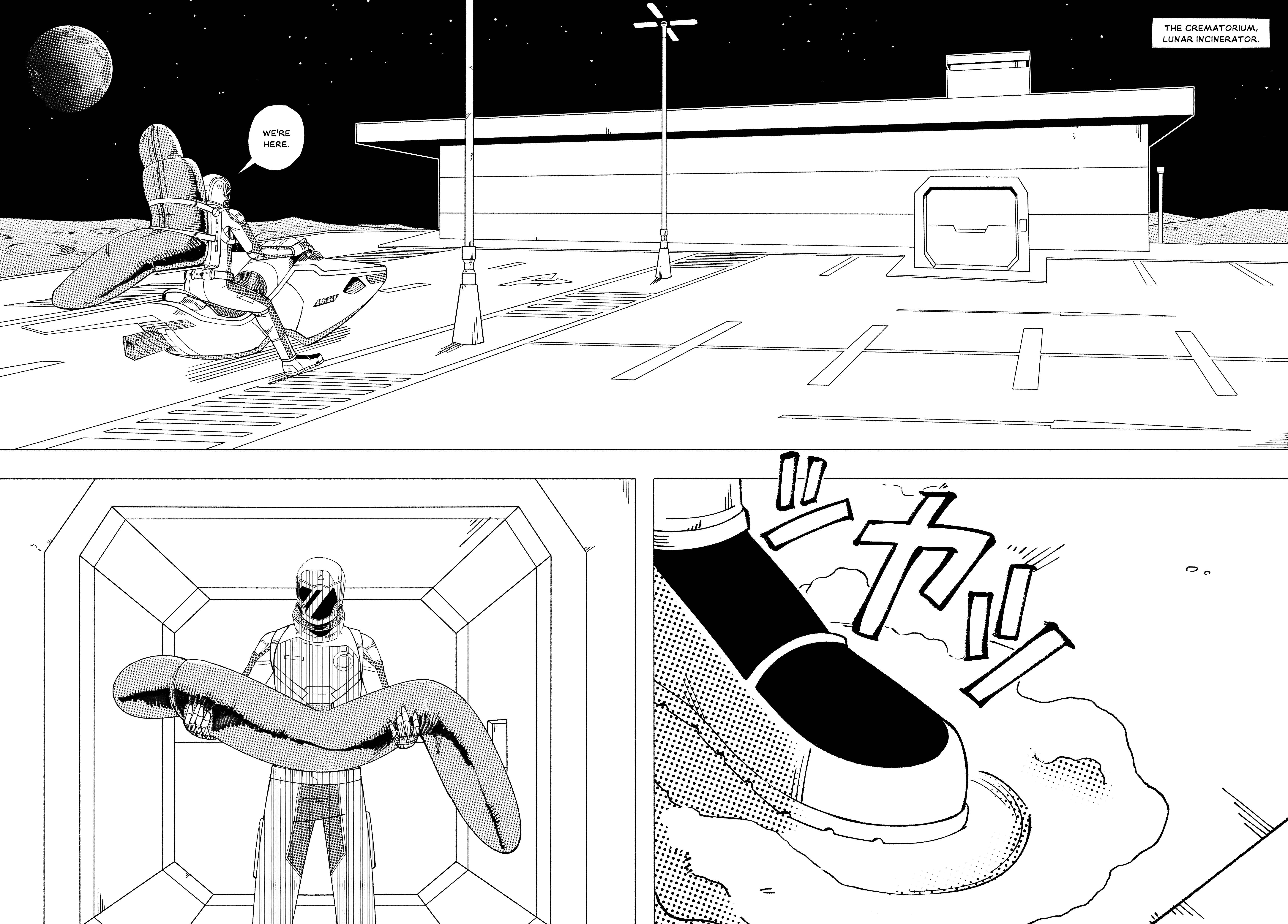 Halaman dari Cosmic Traveler Chapter 1