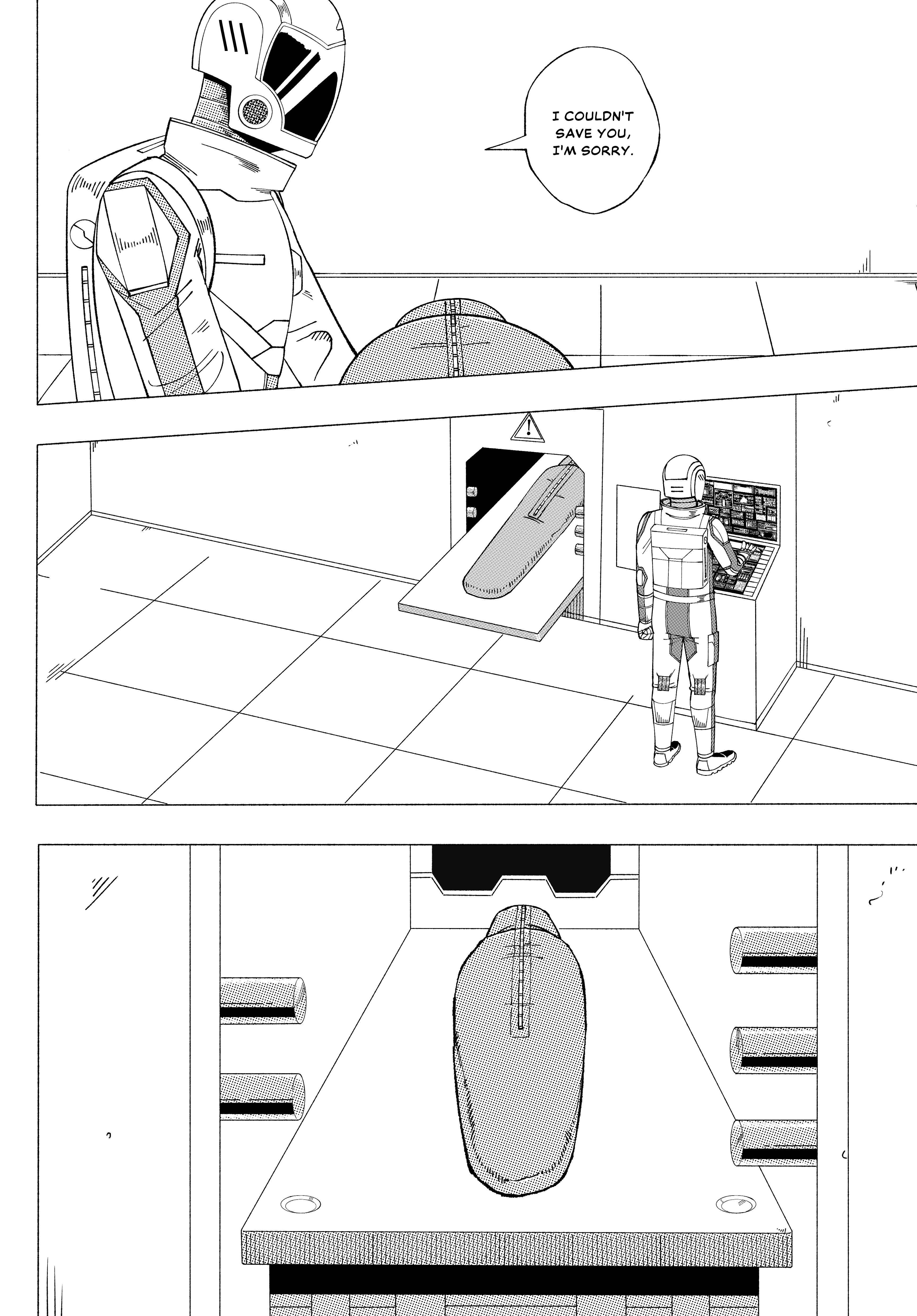 Halaman dari Cosmic Traveler Chapter 1