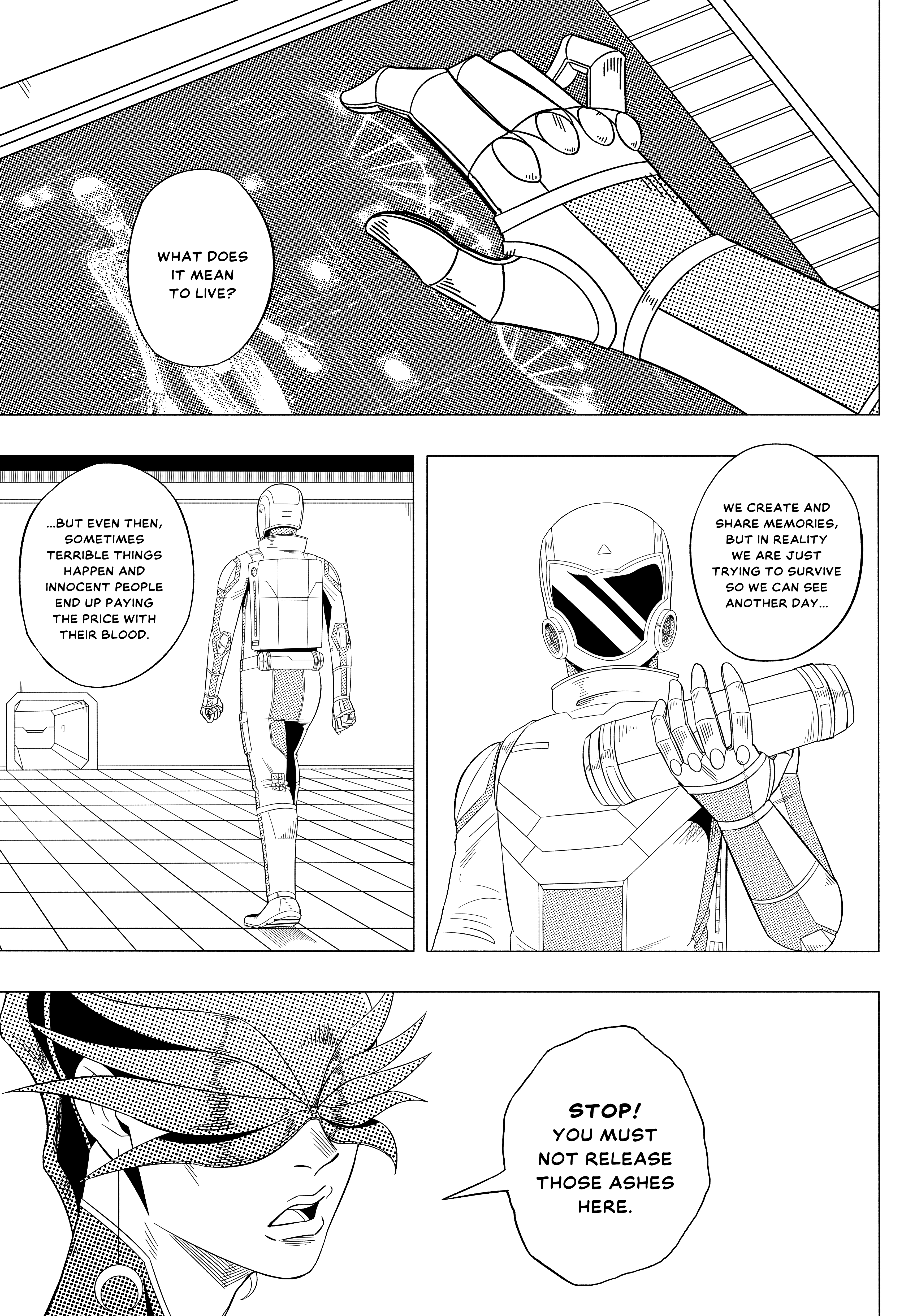 Halaman dari Cosmic Traveler Chapter 1