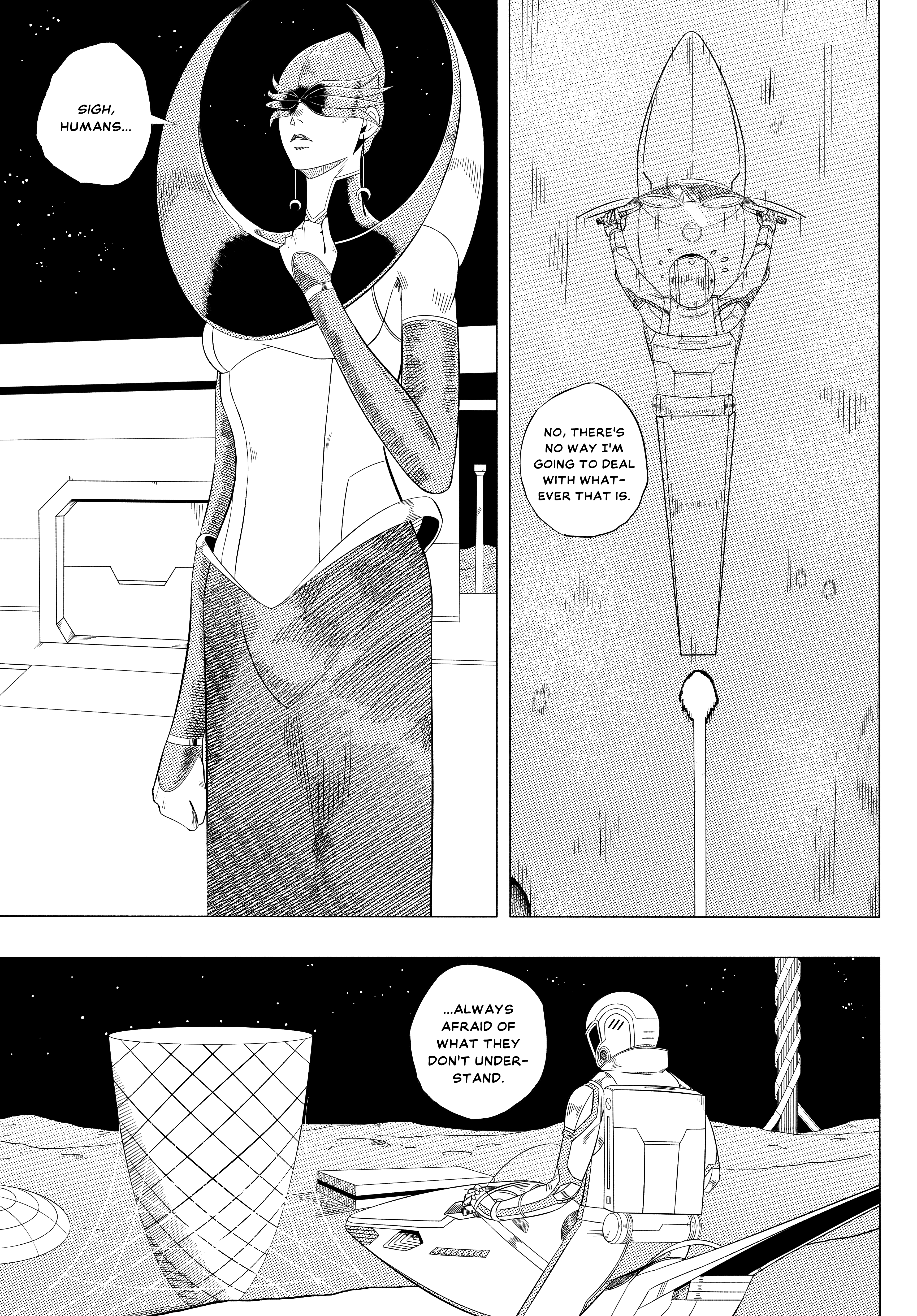 Halaman dari Cosmic Traveler Chapter 1