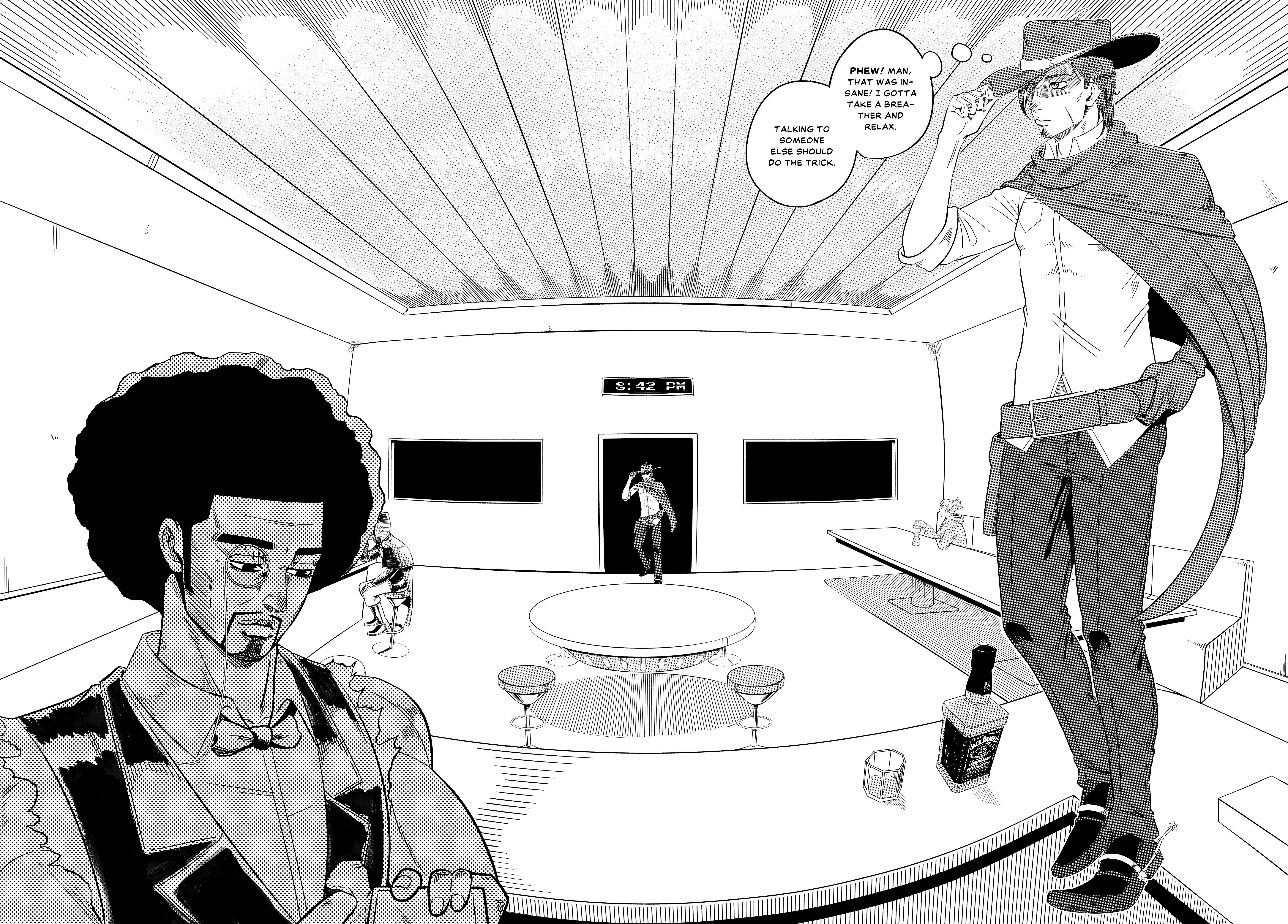 Halaman dari Cosmic Traveler Chapter 1