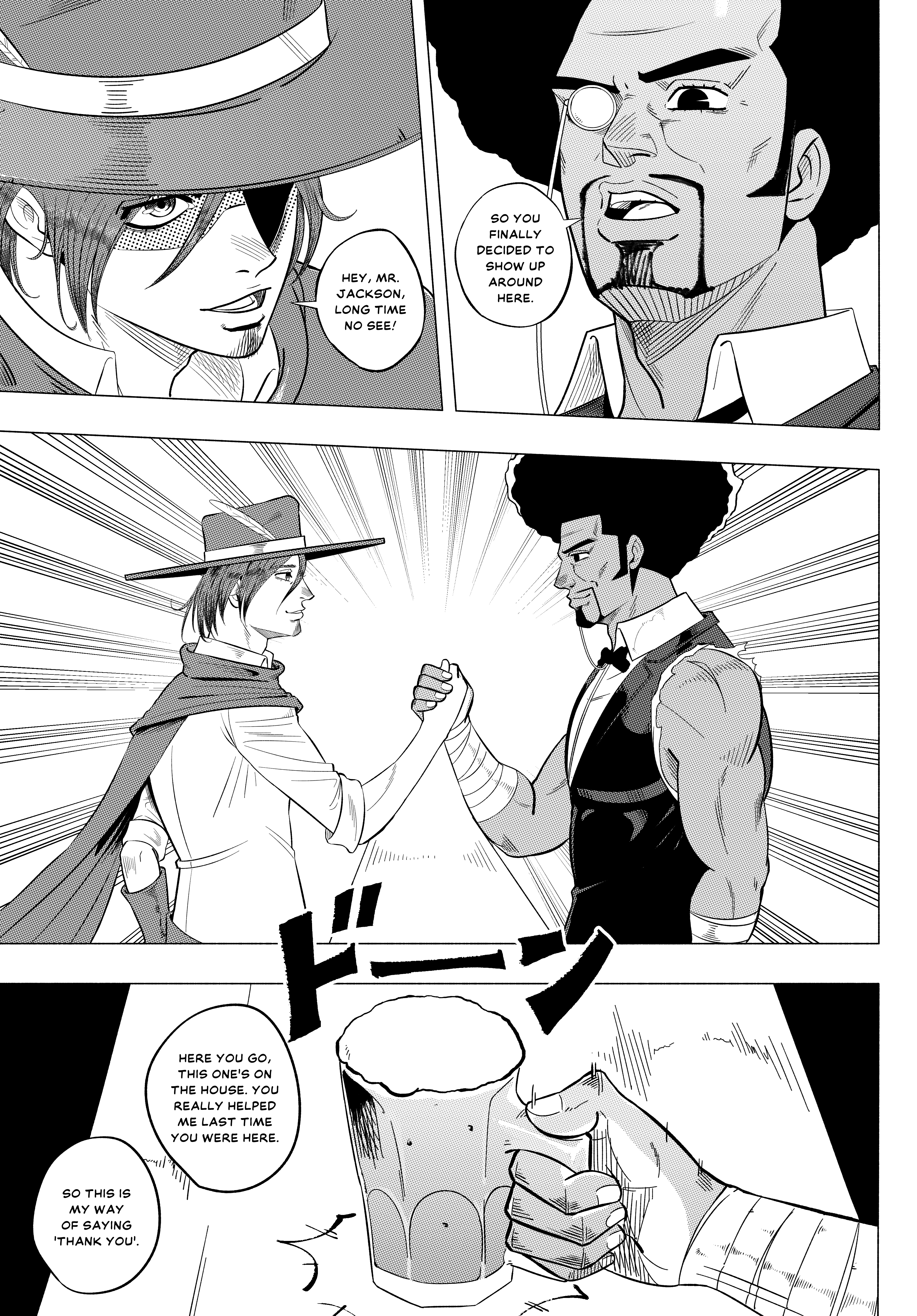 Halaman dari Cosmic Traveler Chapter 1