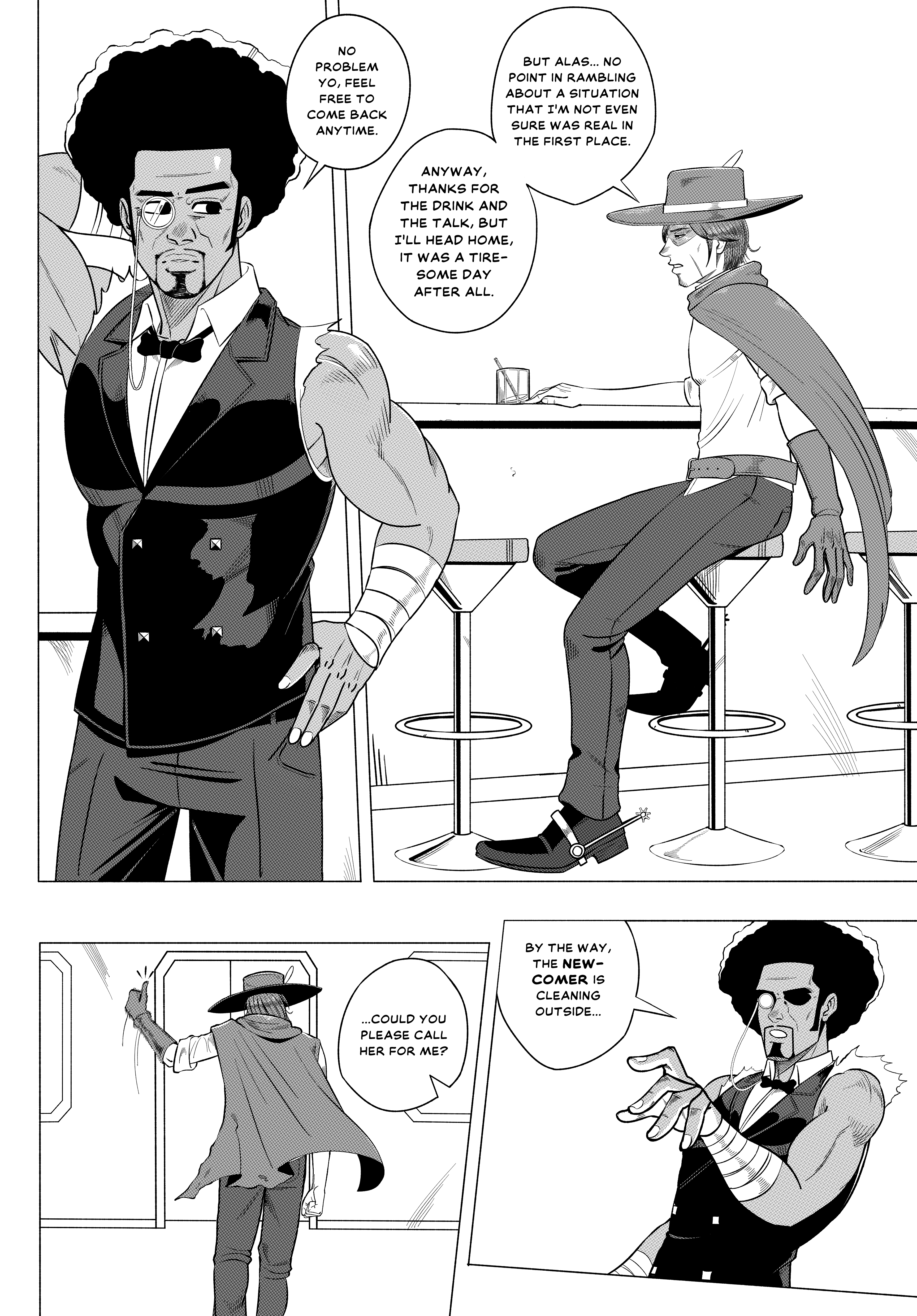 Halaman dari Cosmic Traveler Chapter 1