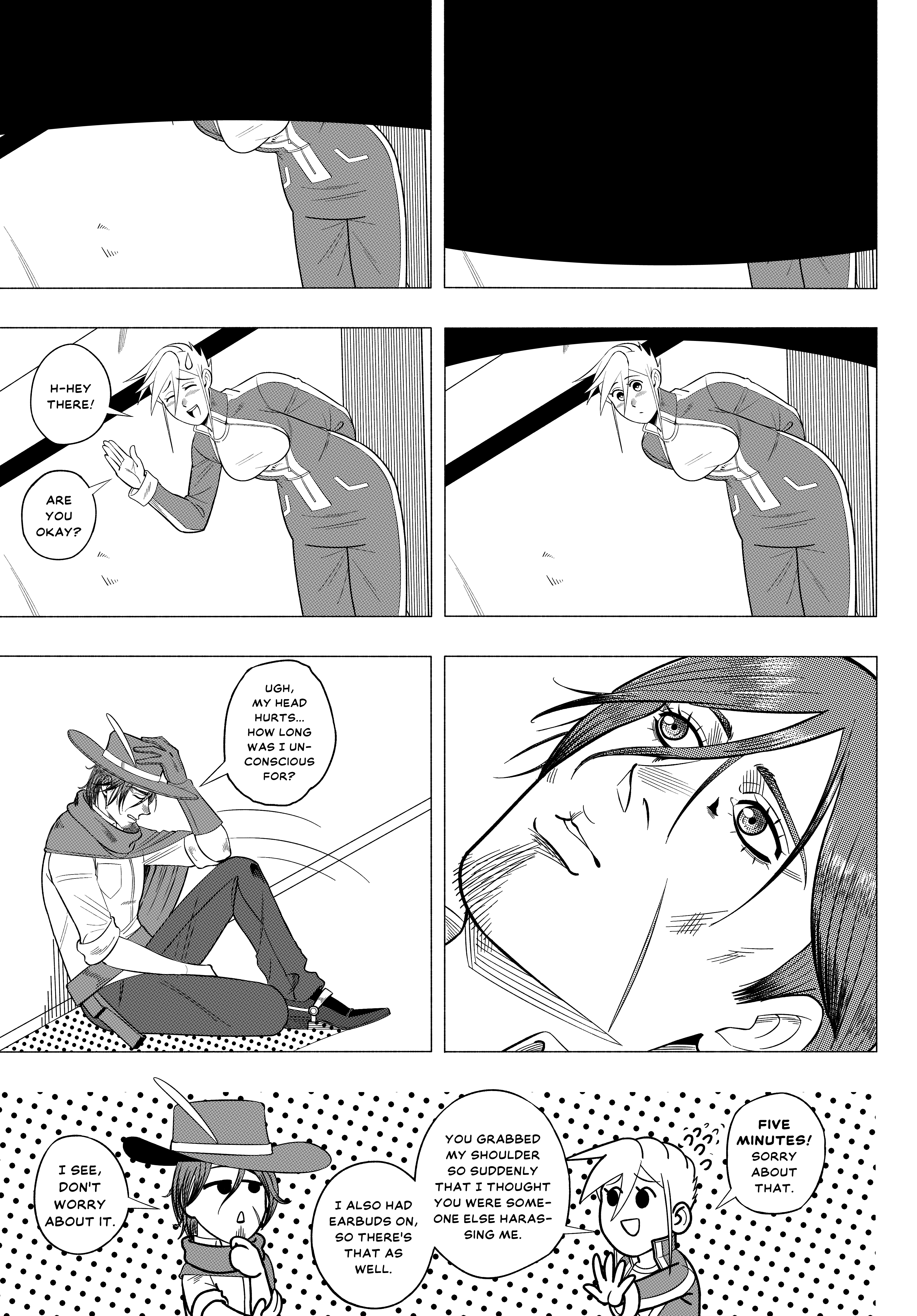 Halaman dari Cosmic Traveler Chapter 1