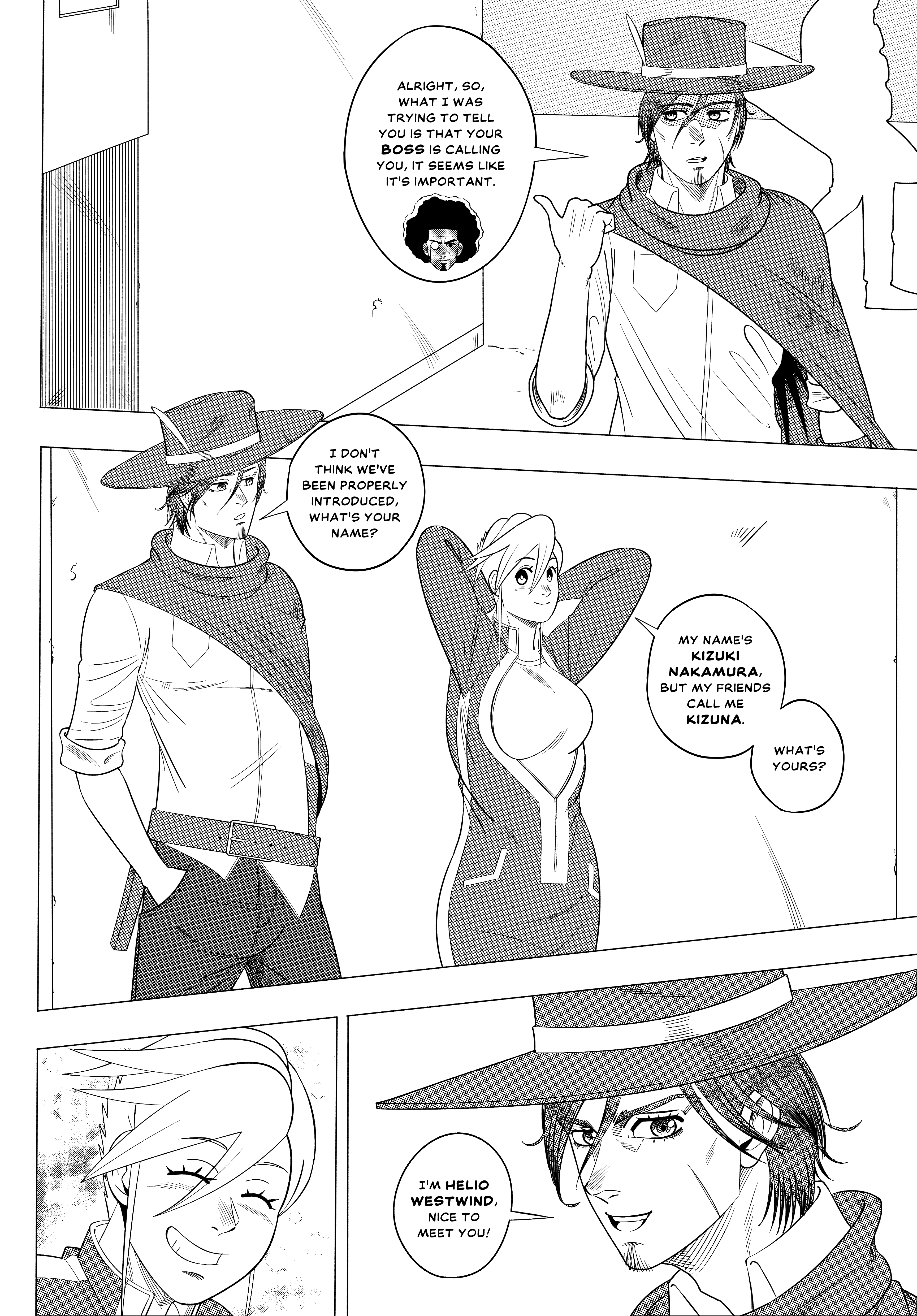 Halaman dari Cosmic Traveler Chapter 1