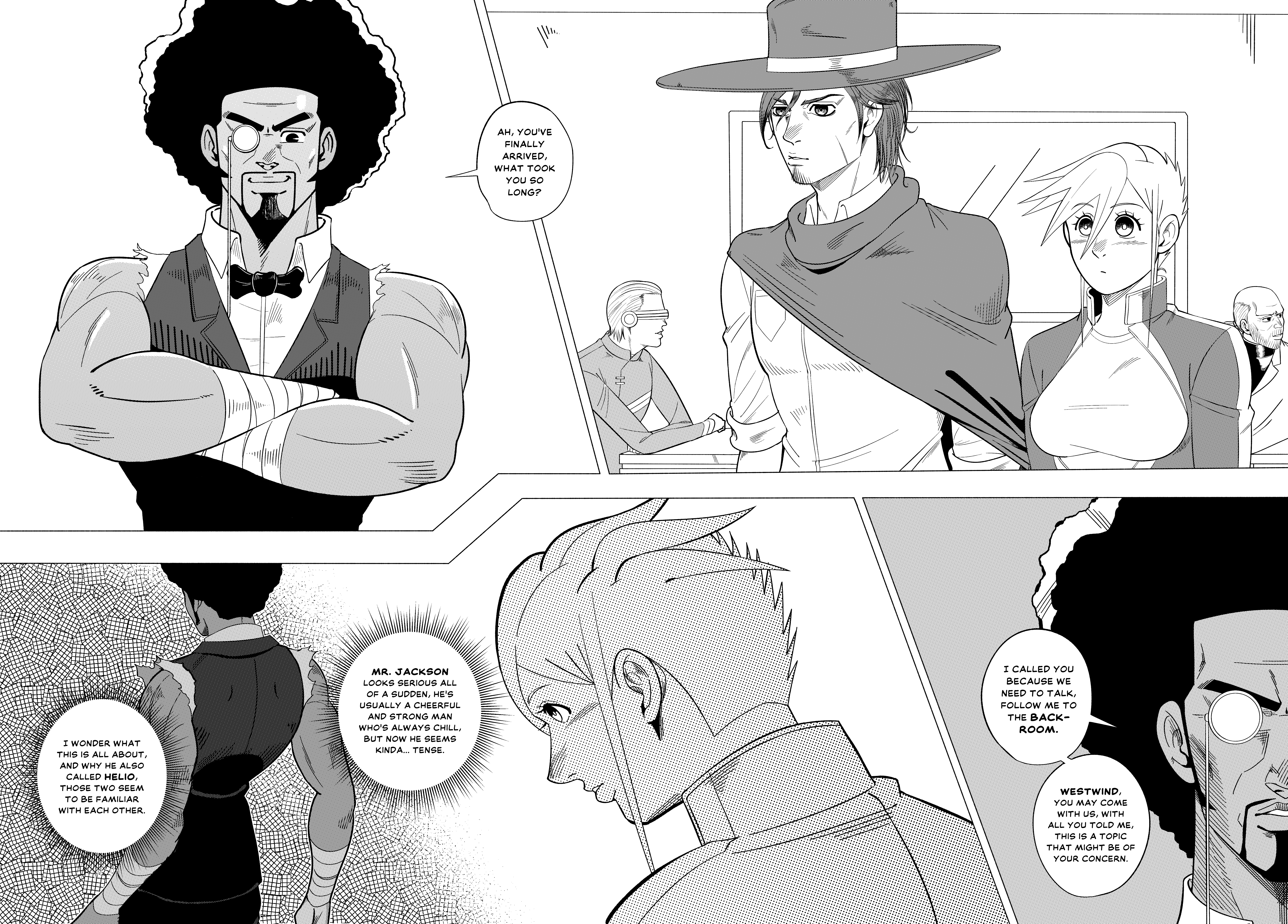 Halaman dari Cosmic Traveler Chapter 1