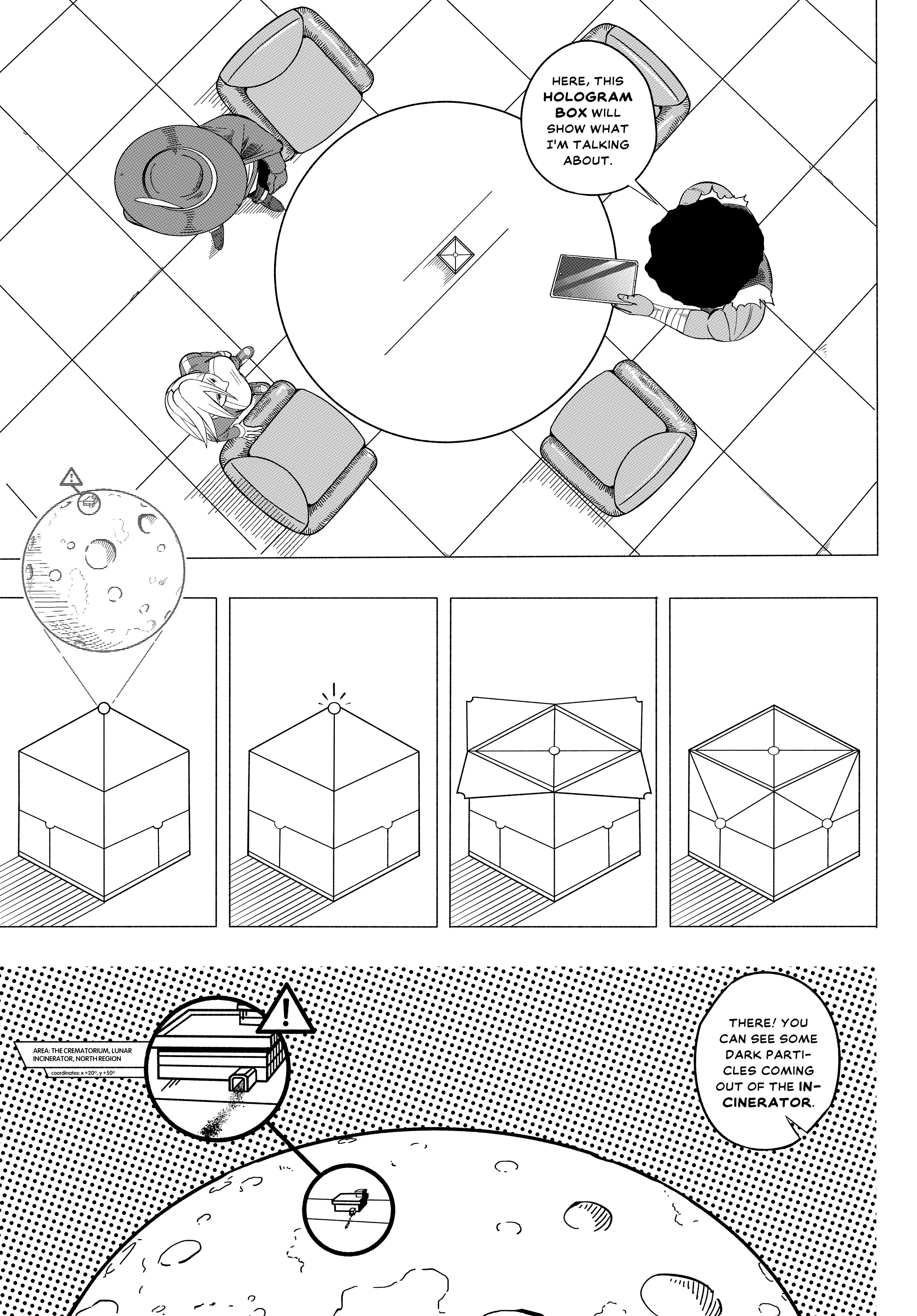 Halaman dari Cosmic Traveler Chapter 1