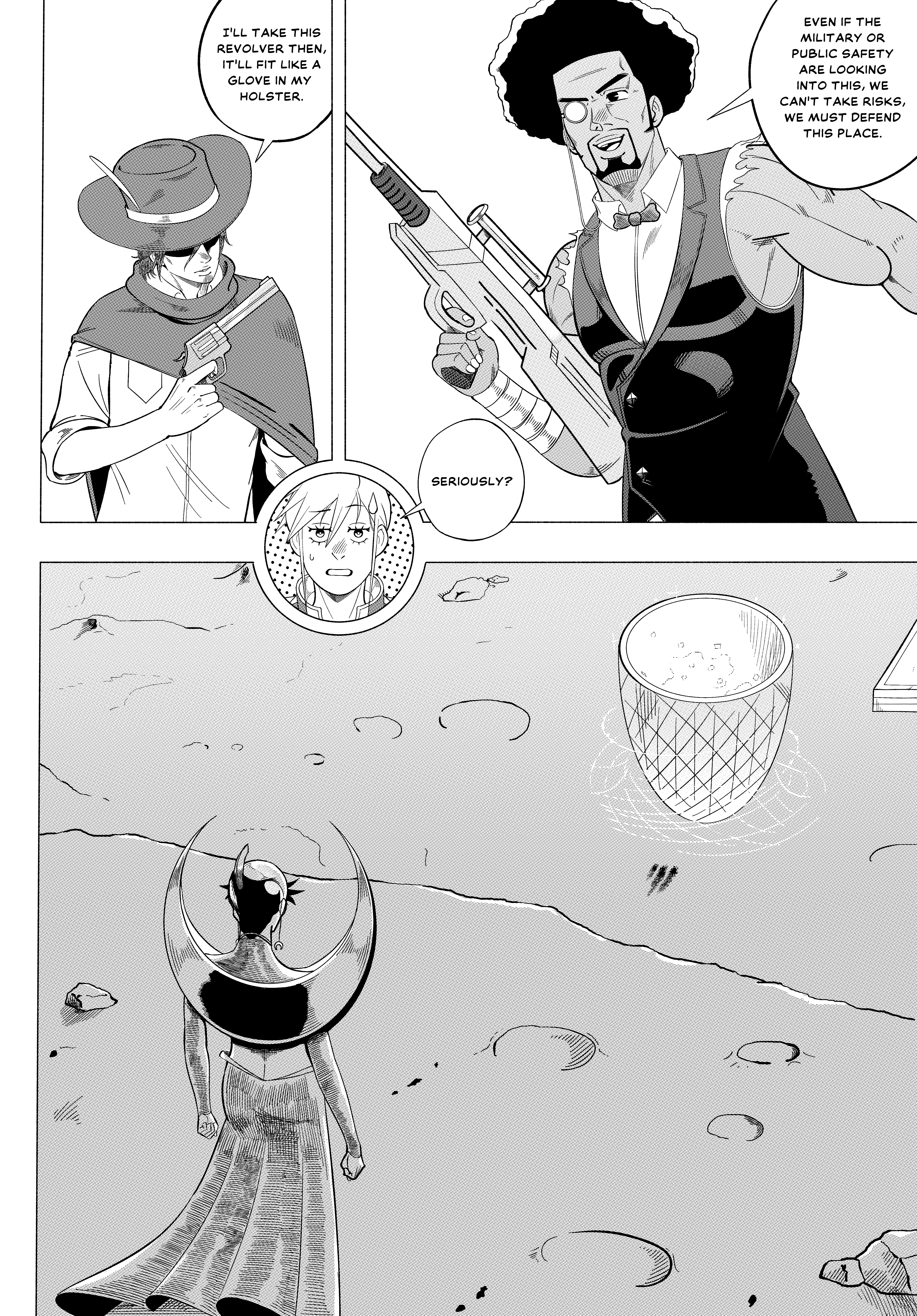 Halaman dari Cosmic Traveler Chapter 1