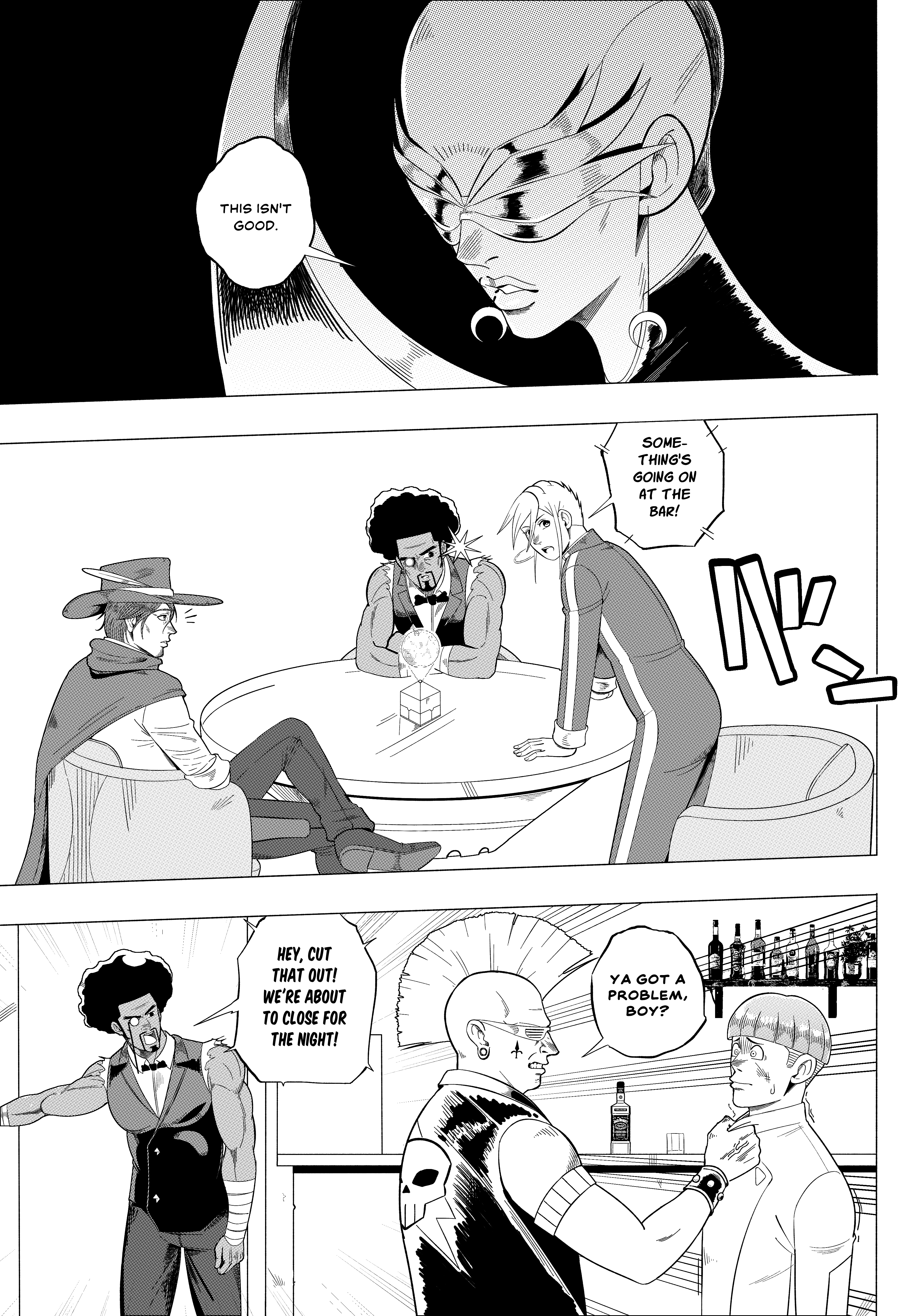 Halaman dari Cosmic Traveler Chapter 1