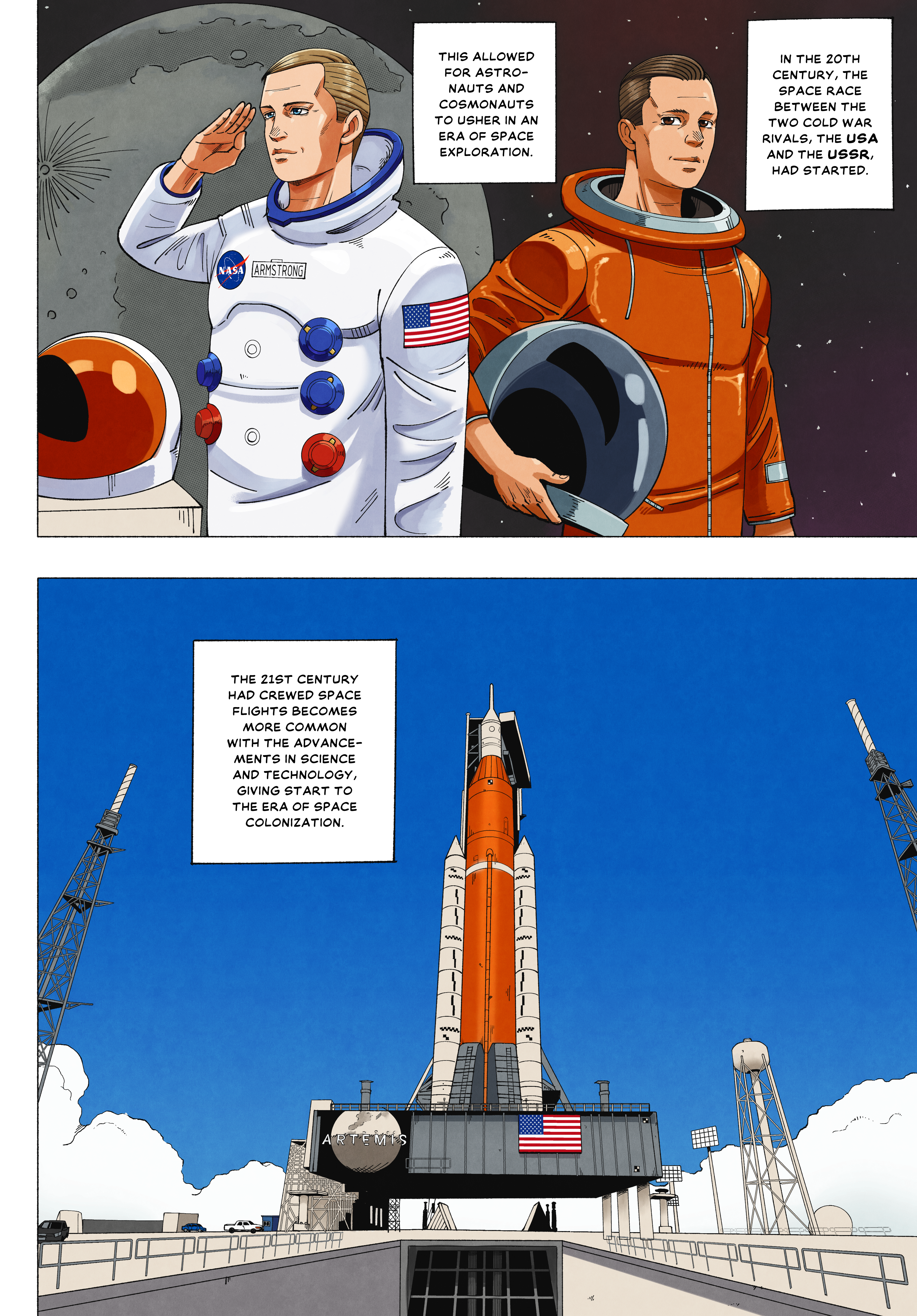 Halaman dari Cosmic Traveler Chapter 1