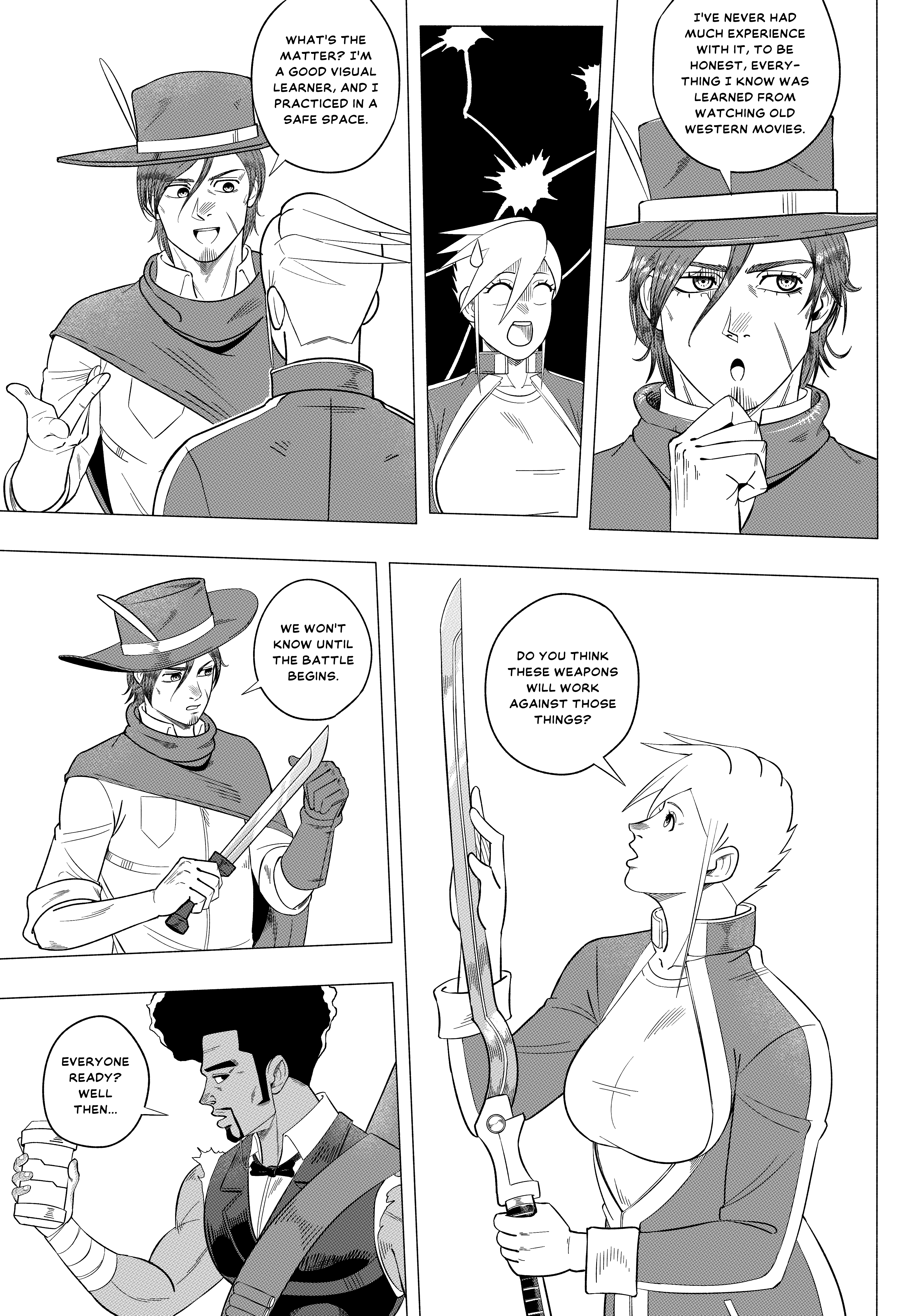 Halaman dari Cosmic Traveler Chapter 1