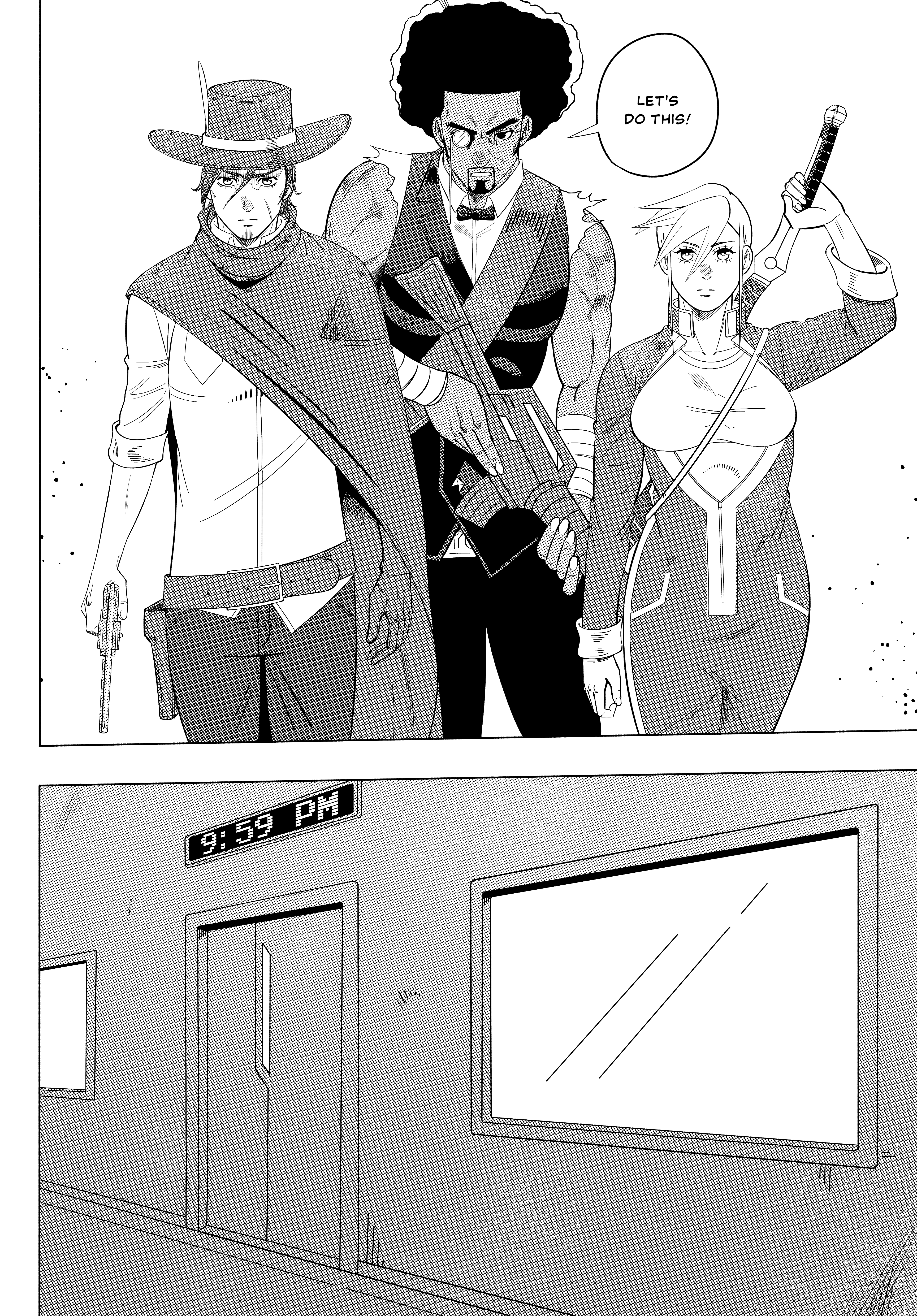 Halaman dari Cosmic Traveler Chapter 1