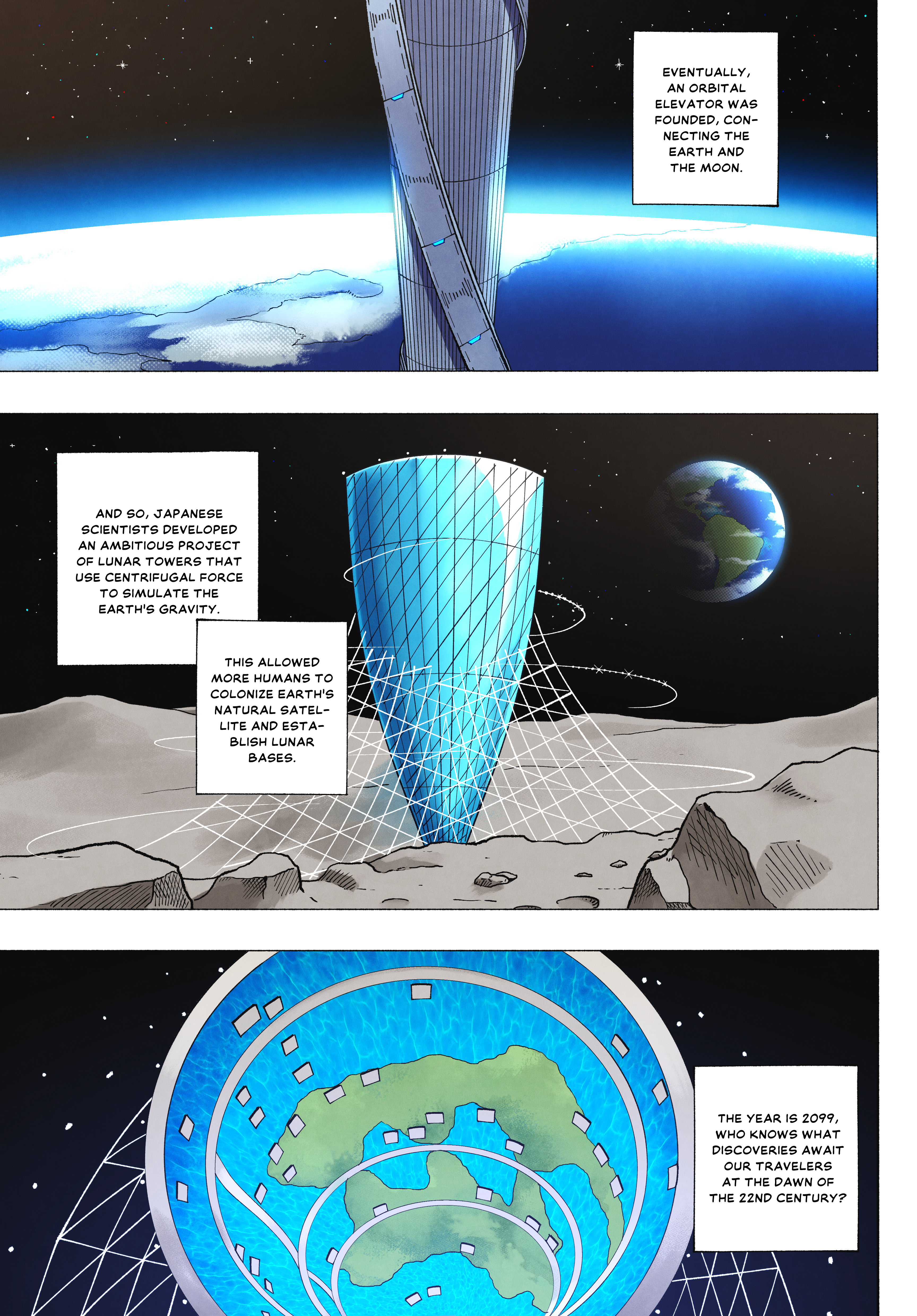 Halaman dari Cosmic Traveler Chapter 1