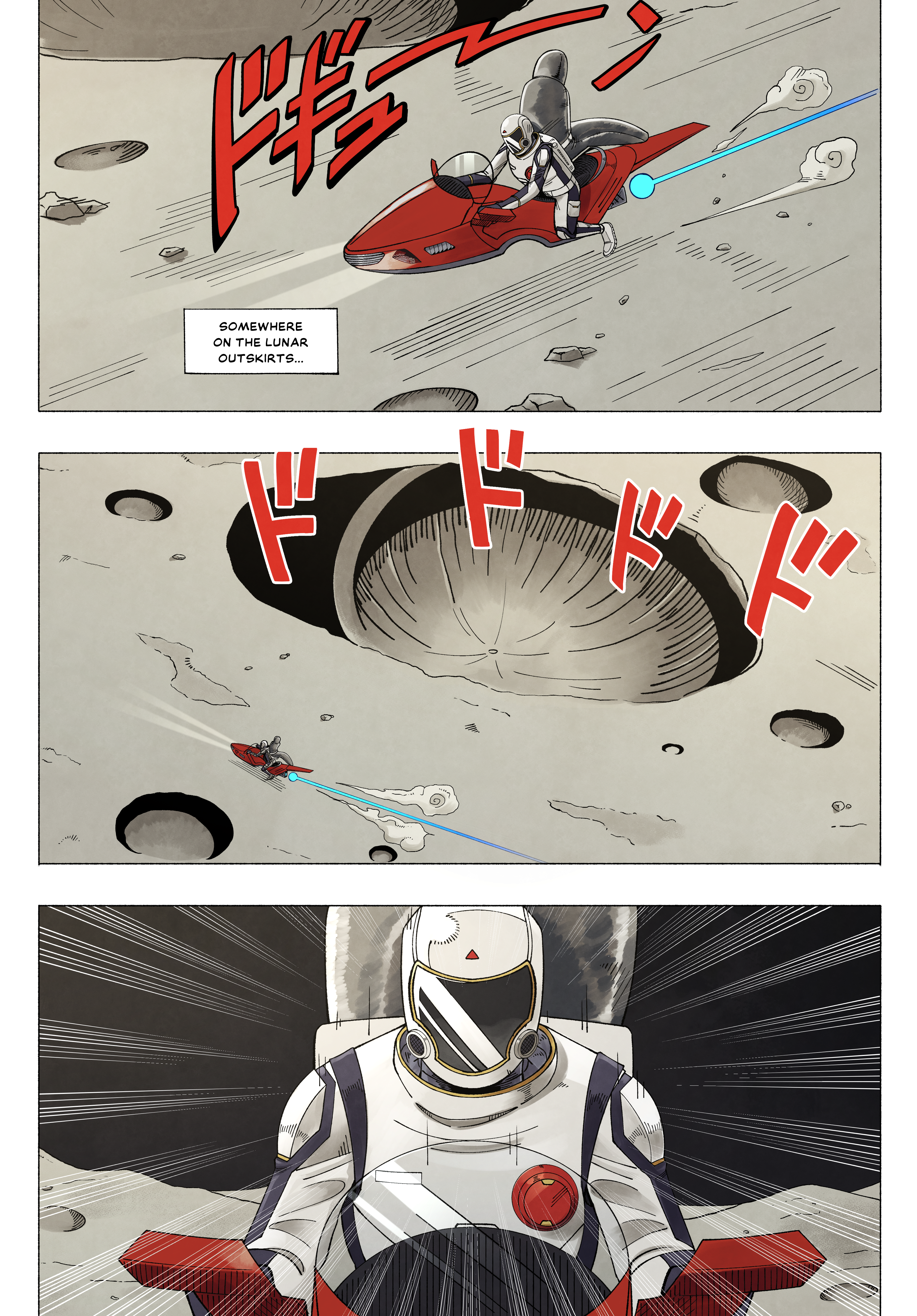 Halaman dari Cosmic Traveler Chapter 1