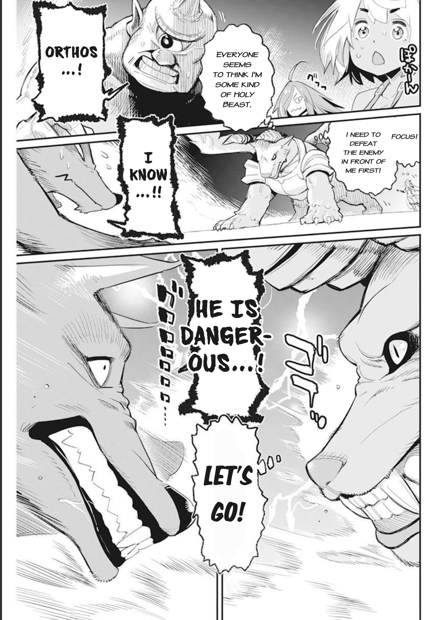 Halaman dari S-Rank Monster no "Behemoth" Dakedo, Neko to Machigawarete Elf Musume no Pet to Shite Kurashitemasu Chapter 50