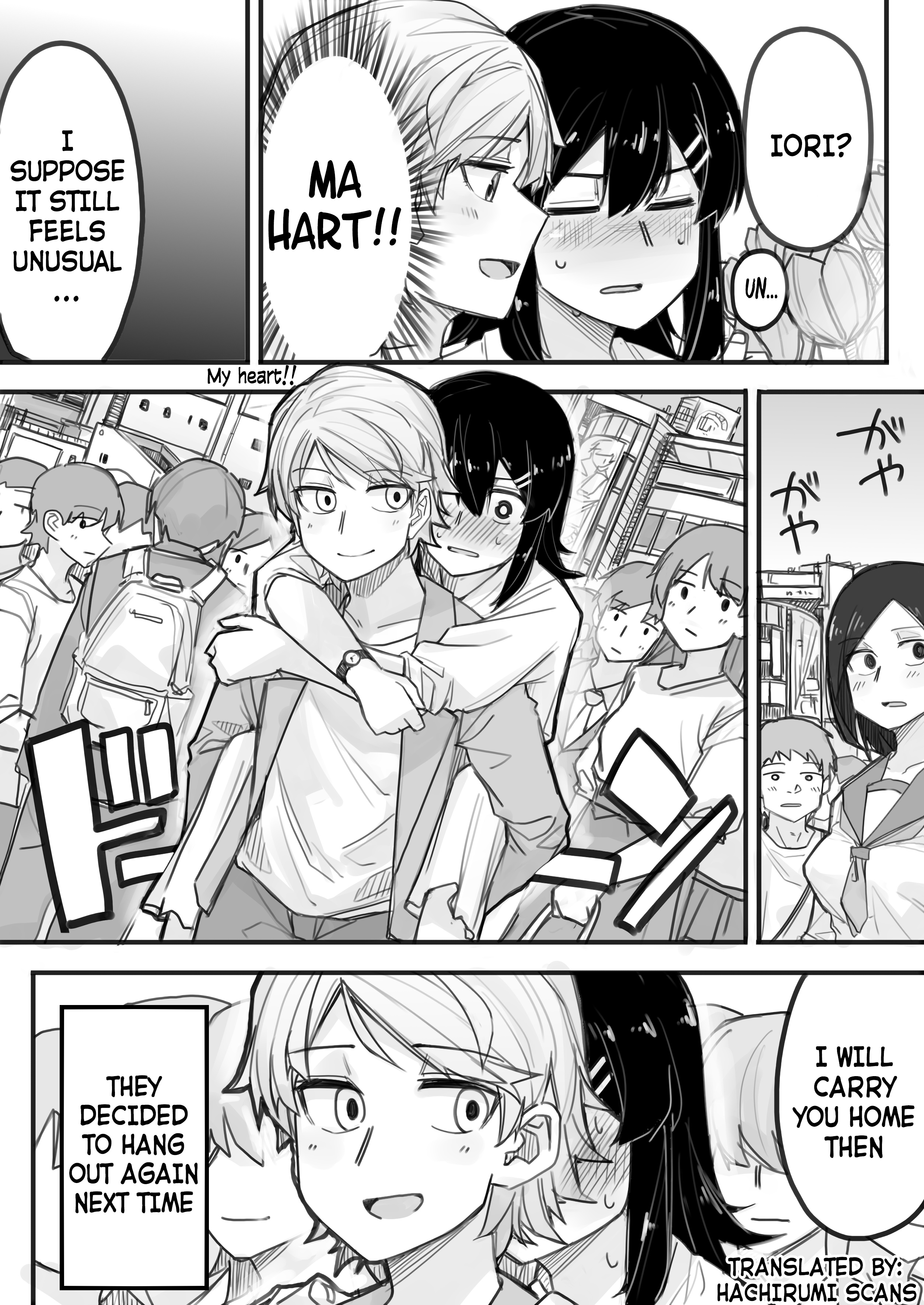 Halaman dari Ikemen Joshi to Josou Danshi Chapter 4