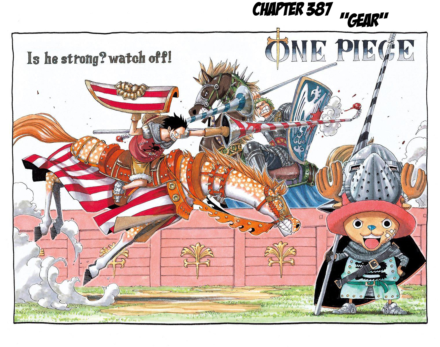 Halaman dari One Piece (Official Colored) Chapter 387