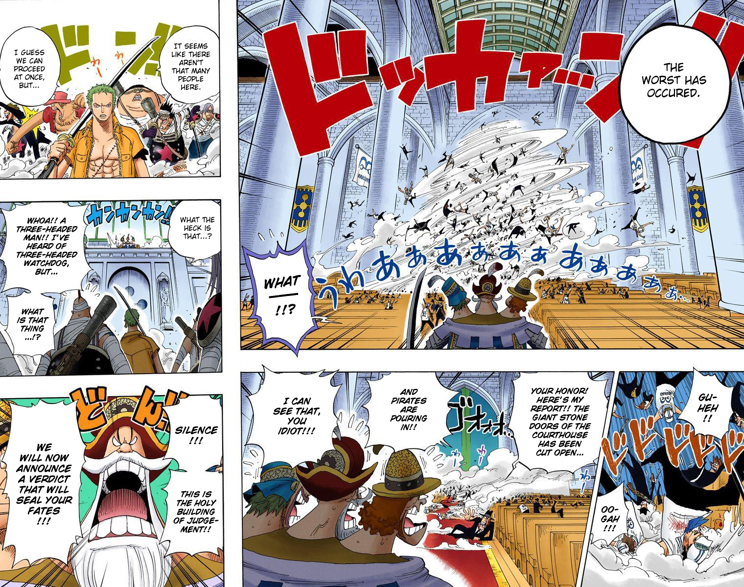 Halaman dari One Piece (Official Colored) Chapter 387