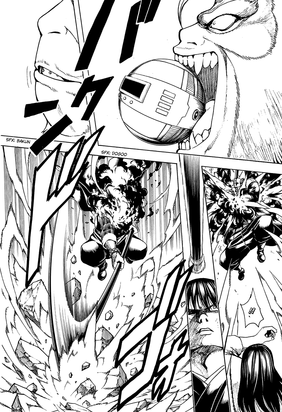 Halaman dari Gintama Chapter 562