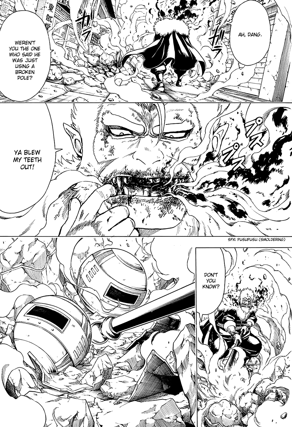 Halaman dari Gintama Chapter 562