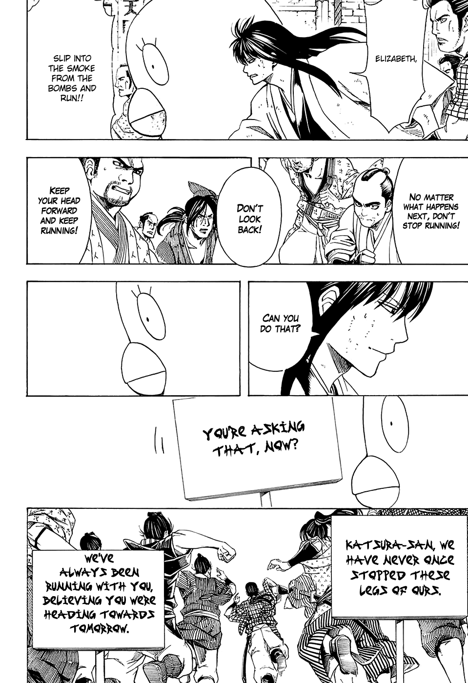 Halaman dari Gintama Chapter 562