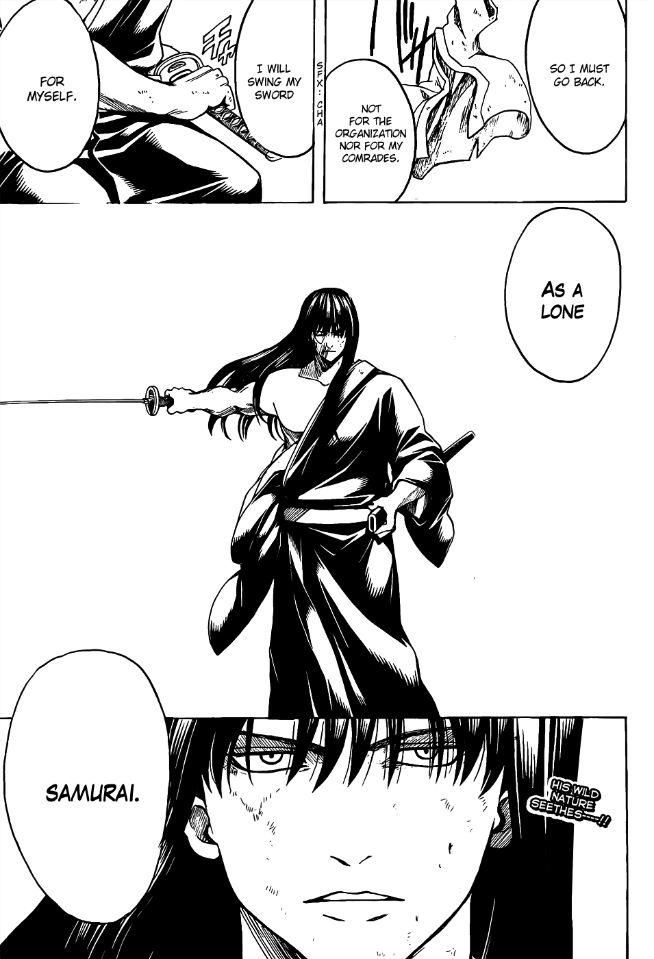 Halaman dari Gintama Chapter 562