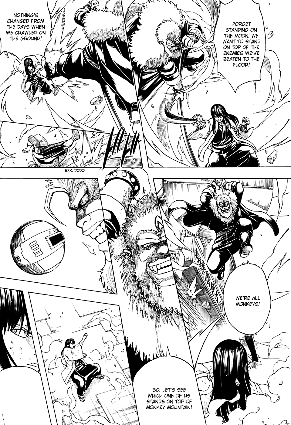Halaman dari Gintama Chapter 562