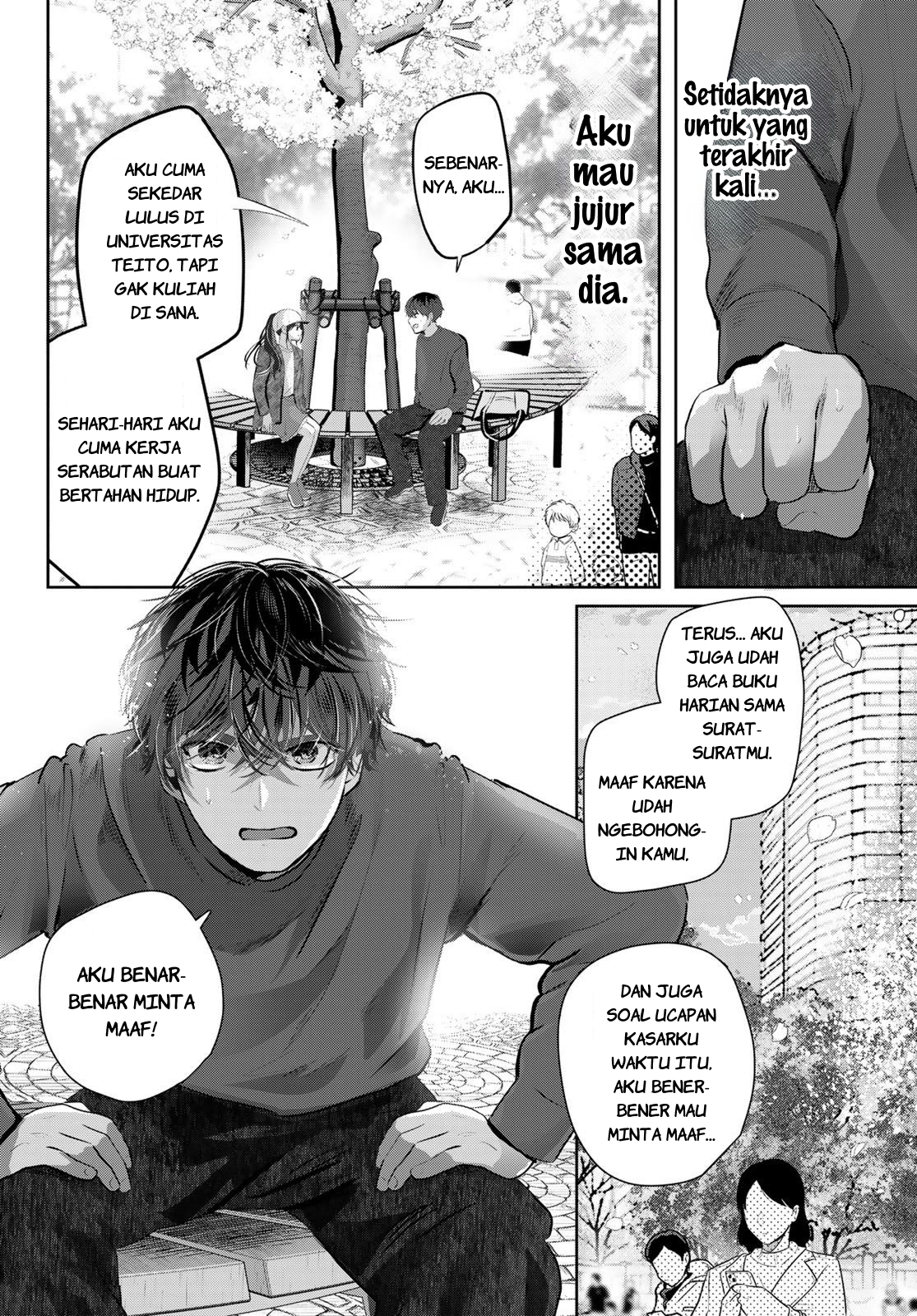 Kimi to Sakura no Hanataba wo Chapter 1 - halaman 59