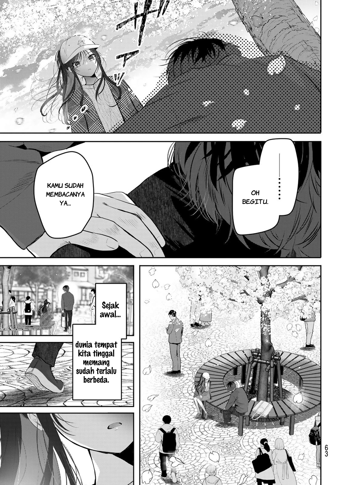 Kimi to Sakura no Hanataba wo Chapter 1 - halaman 60