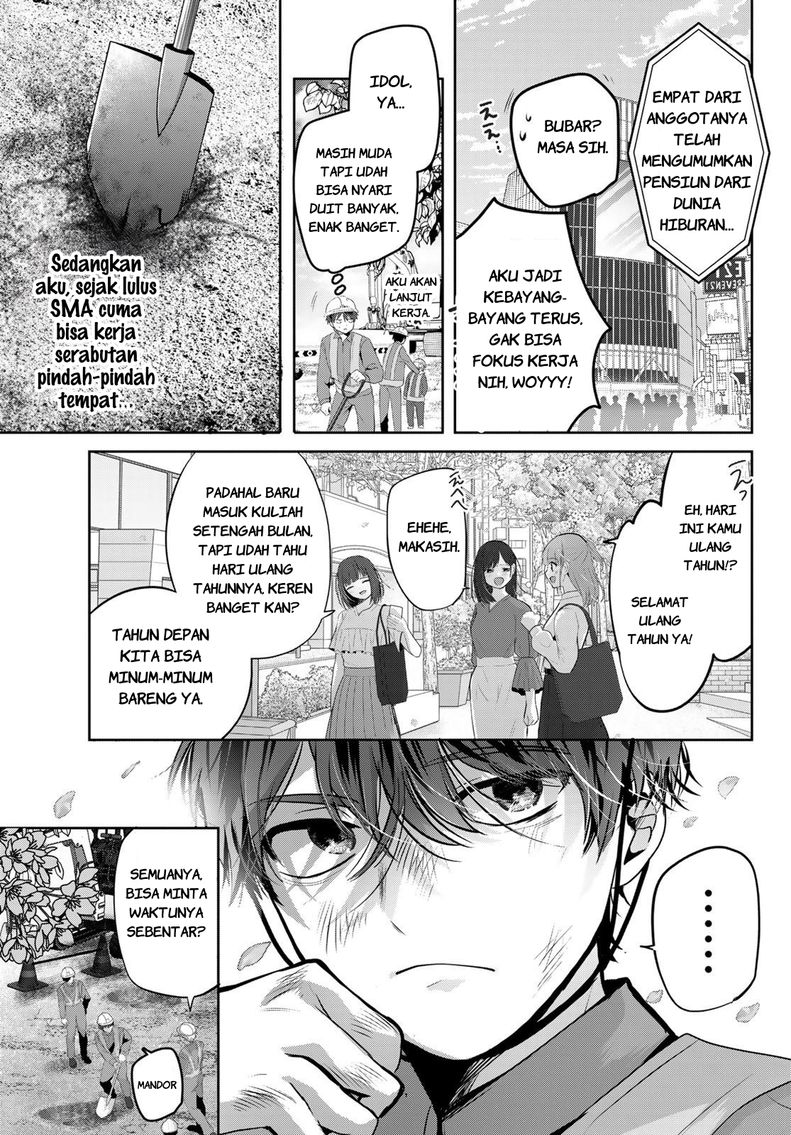 Kimi to Sakura no Hanataba wo Chapter 1 - halaman 8