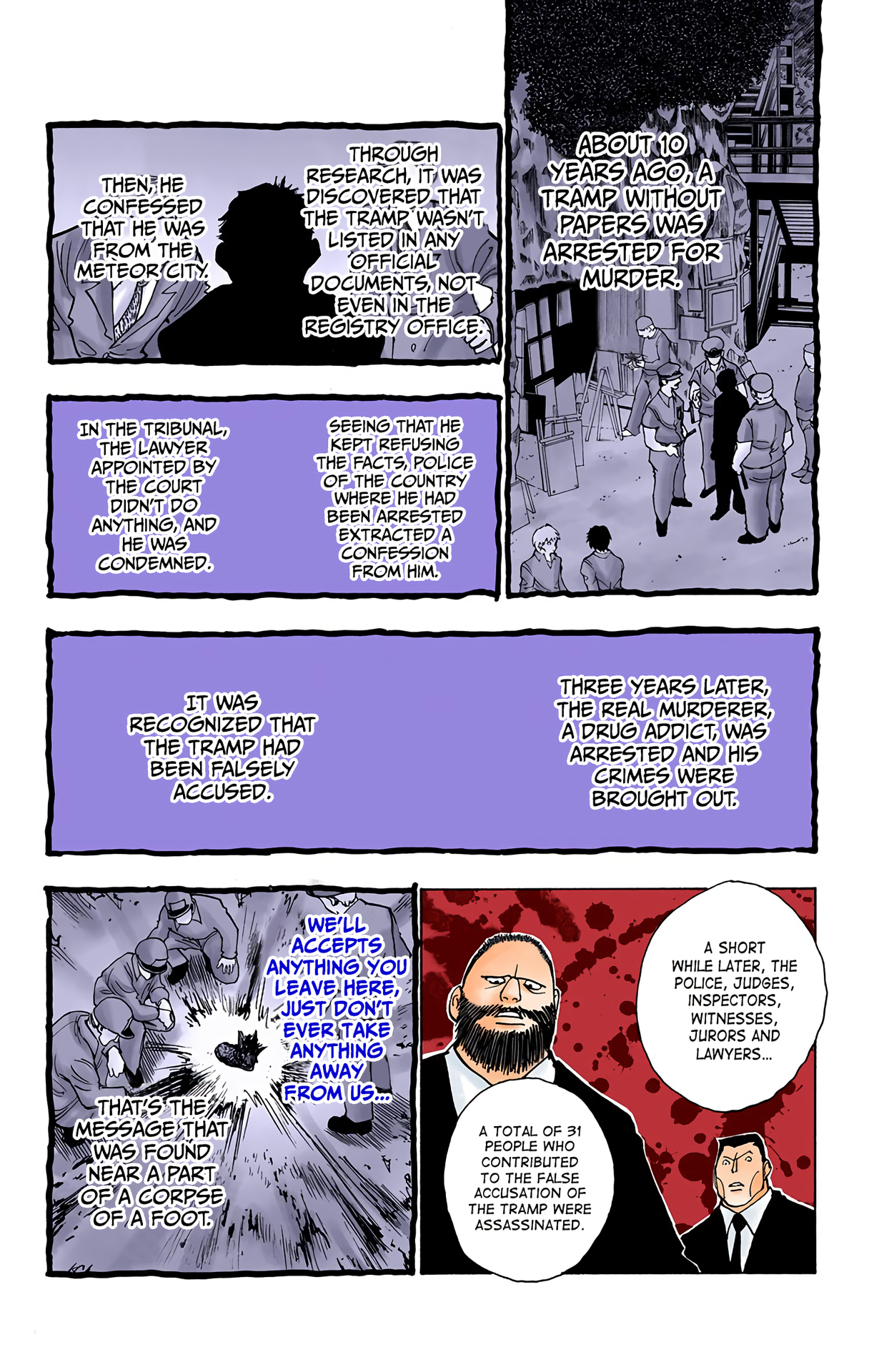 Halaman dari HUNTER x HUNTER (Official Colored) Chapter 102