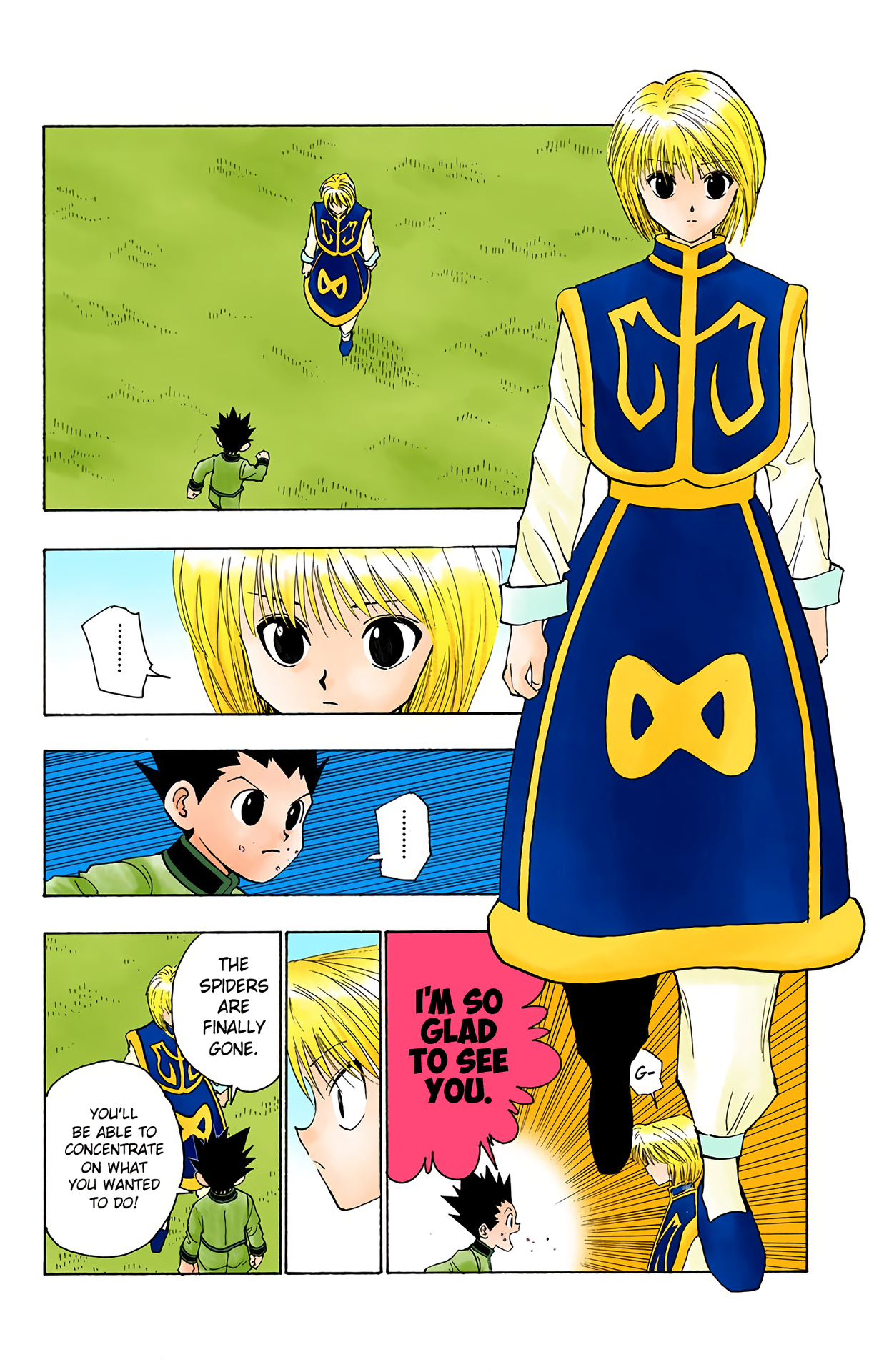 Halaman dari HUNTER x HUNTER (Official Colored) Chapter 102