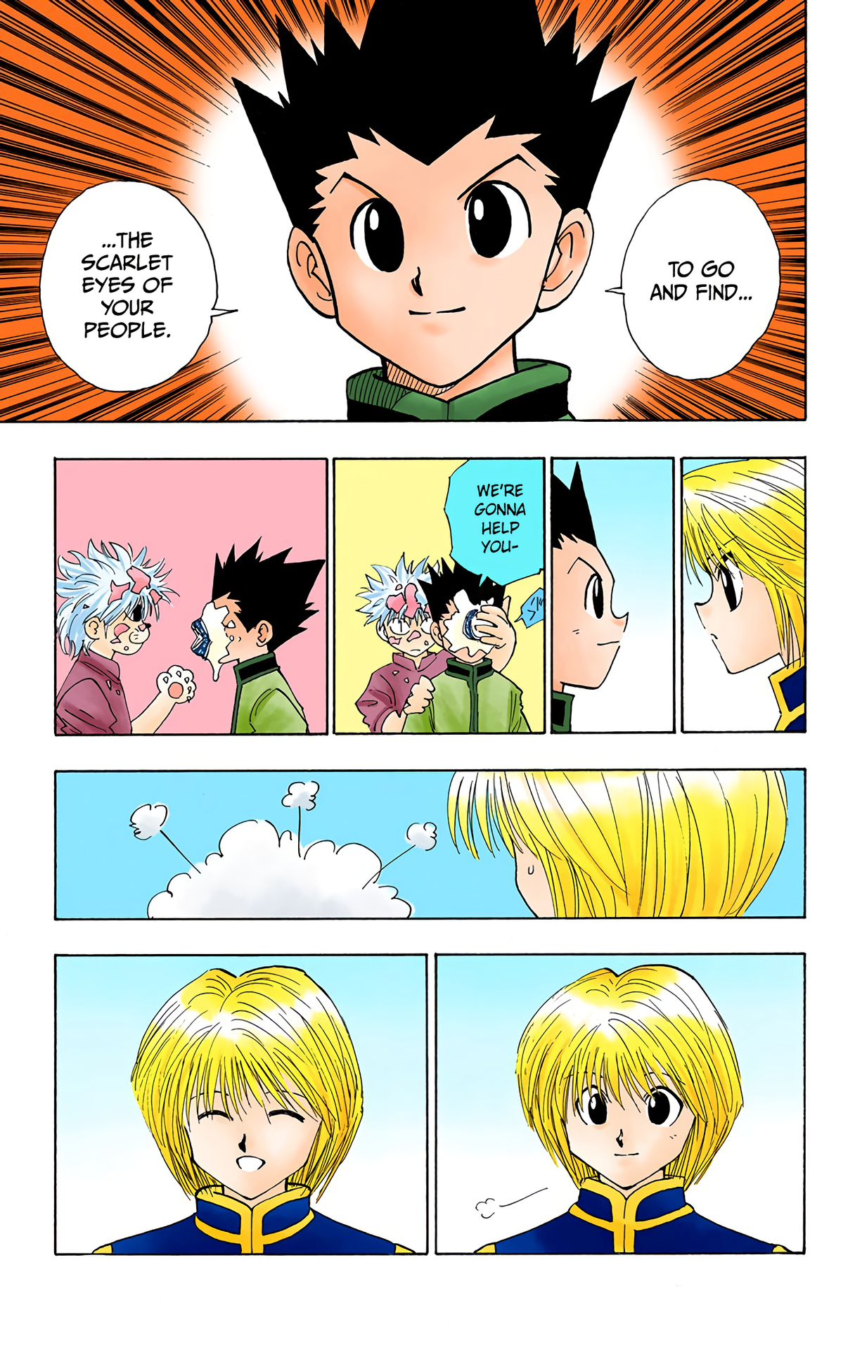 Halaman dari HUNTER x HUNTER (Official Colored) Chapter 102