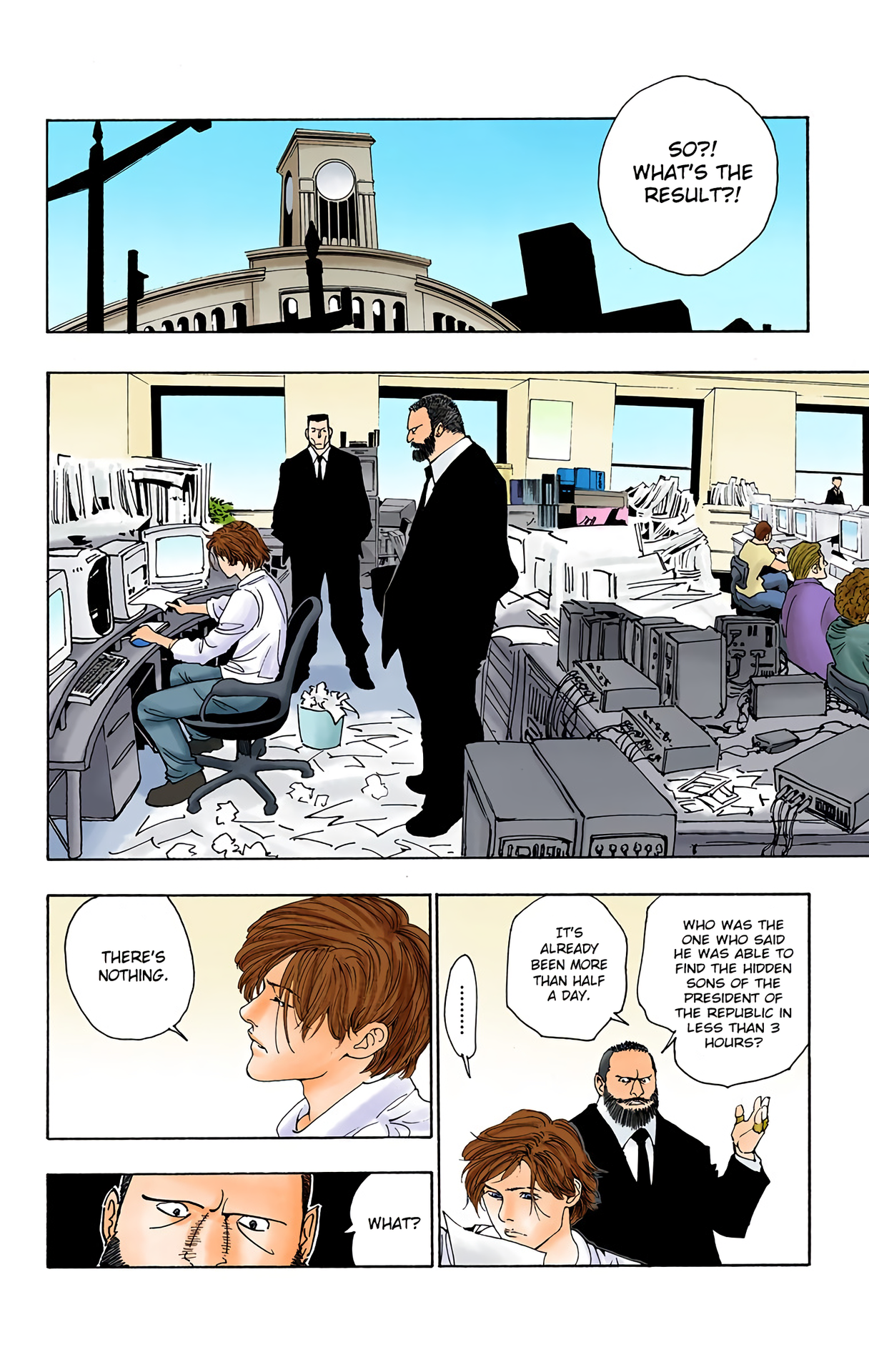 Halaman dari HUNTER x HUNTER (Official Colored) Chapter 102