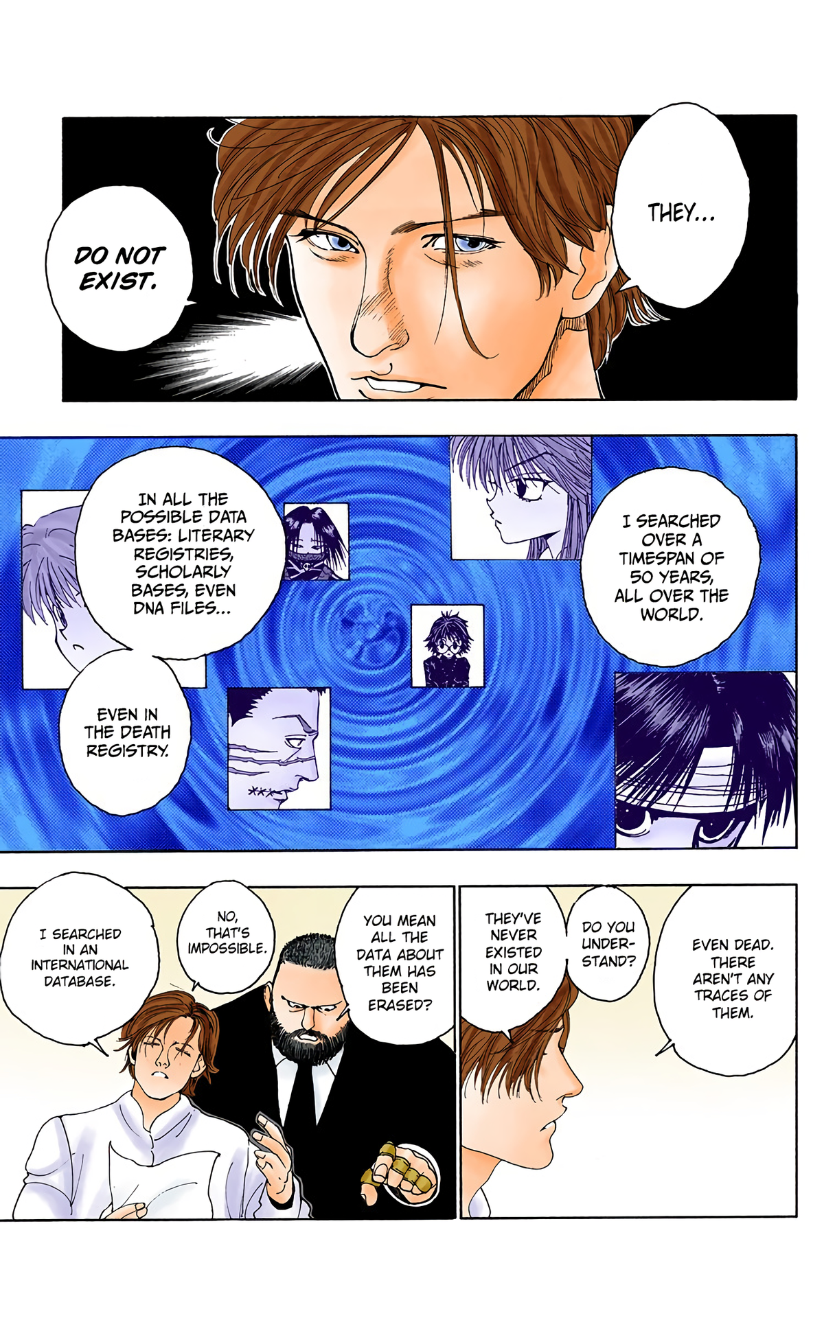 Halaman dari HUNTER x HUNTER (Official Colored) Chapter 102