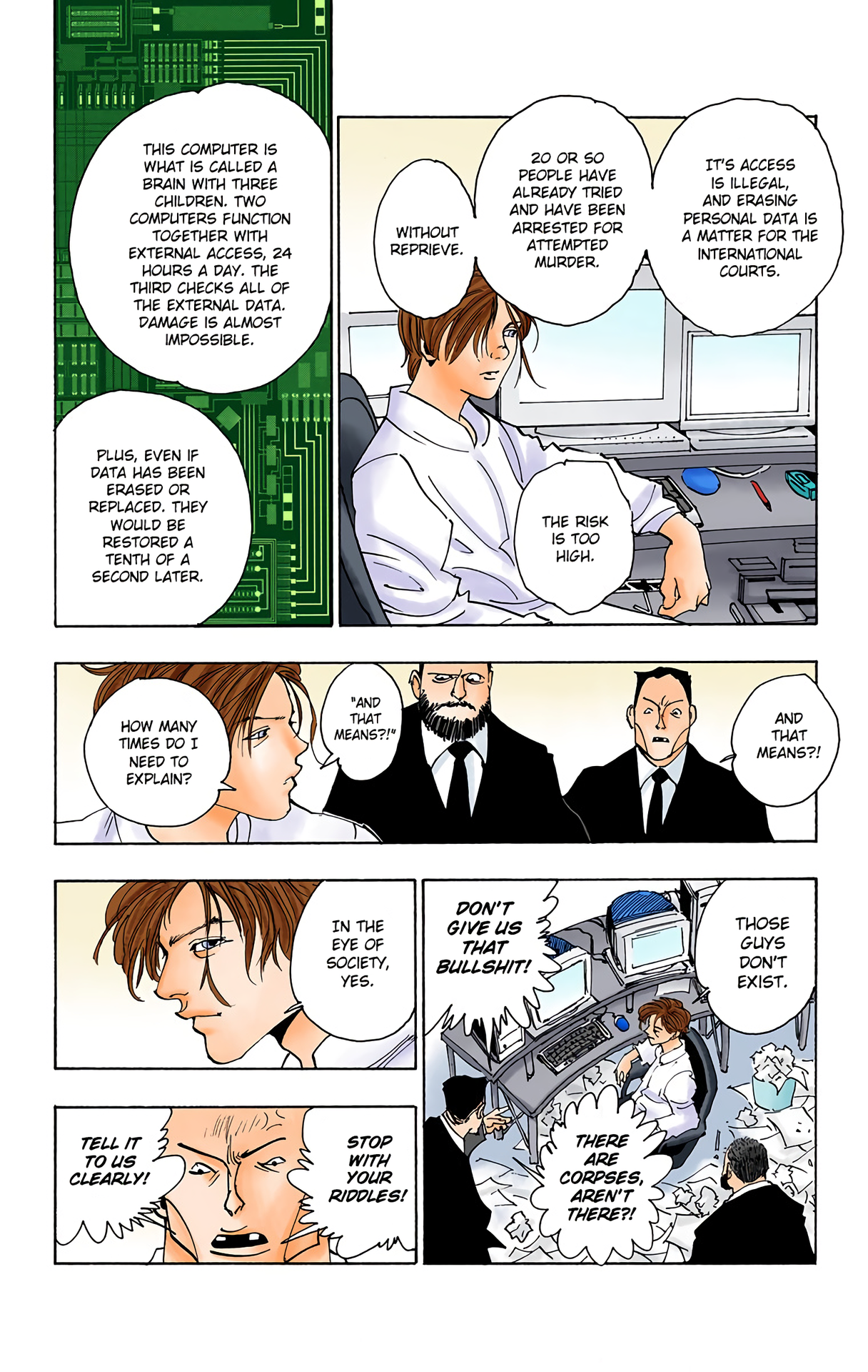 Halaman dari HUNTER x HUNTER (Official Colored) Chapter 102