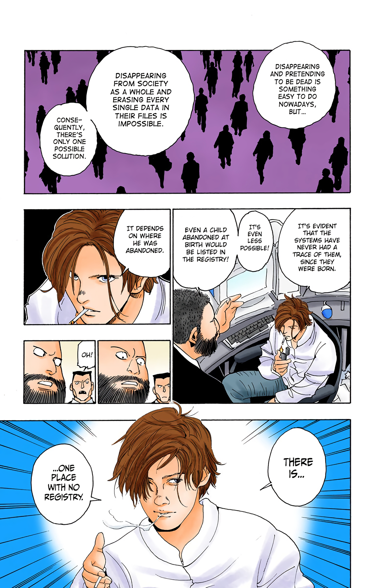 Halaman dari HUNTER x HUNTER (Official Colored) Chapter 102