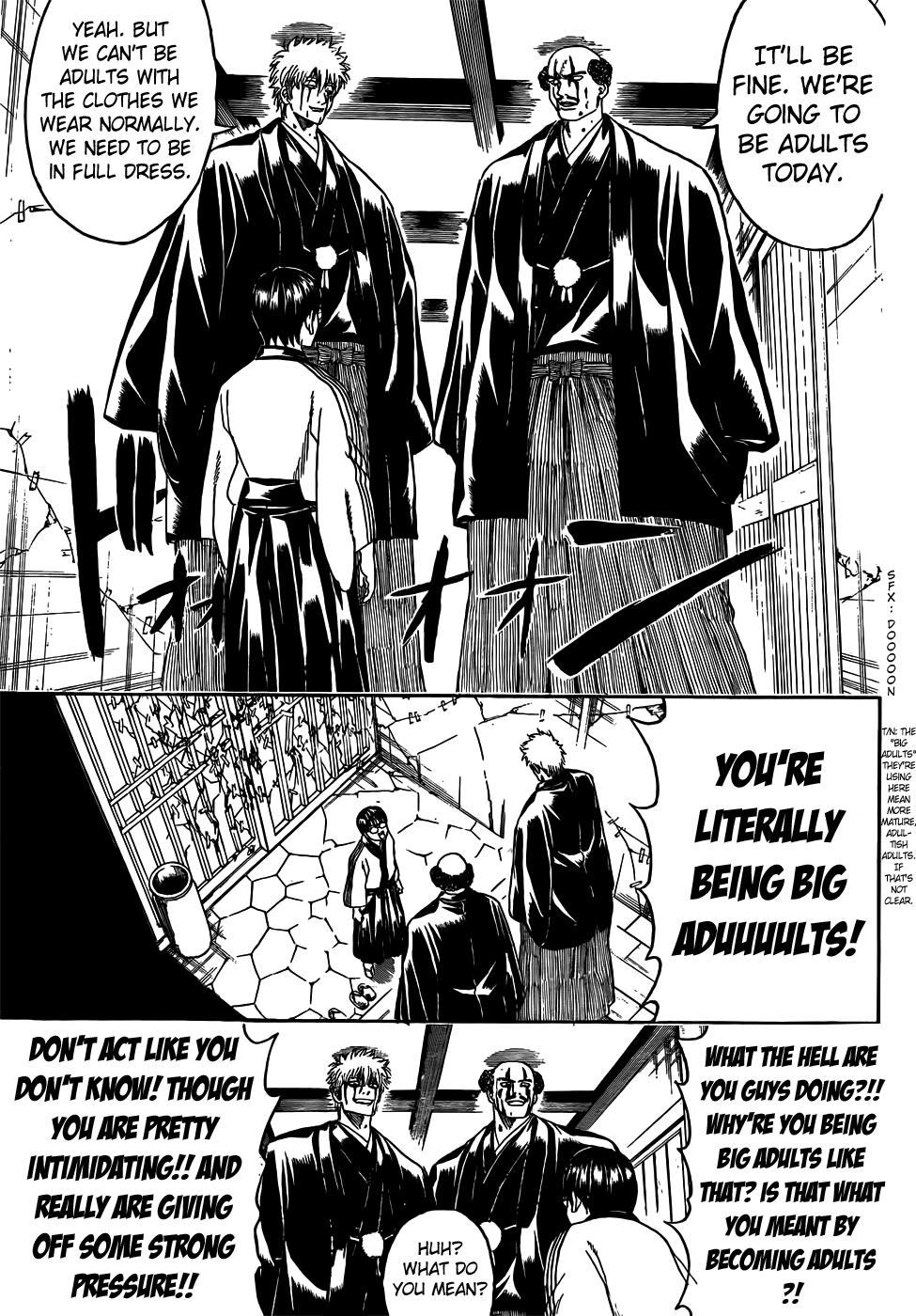Halaman dari Gintama Chapter 420