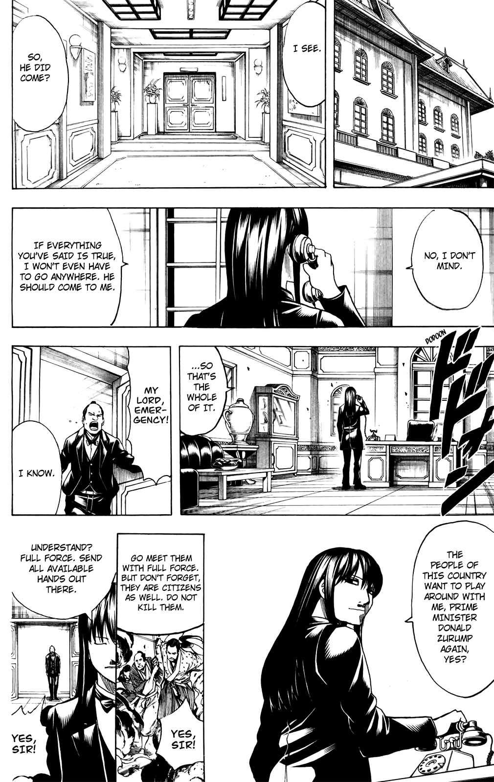 Halaman dari Gintama Chapter 688